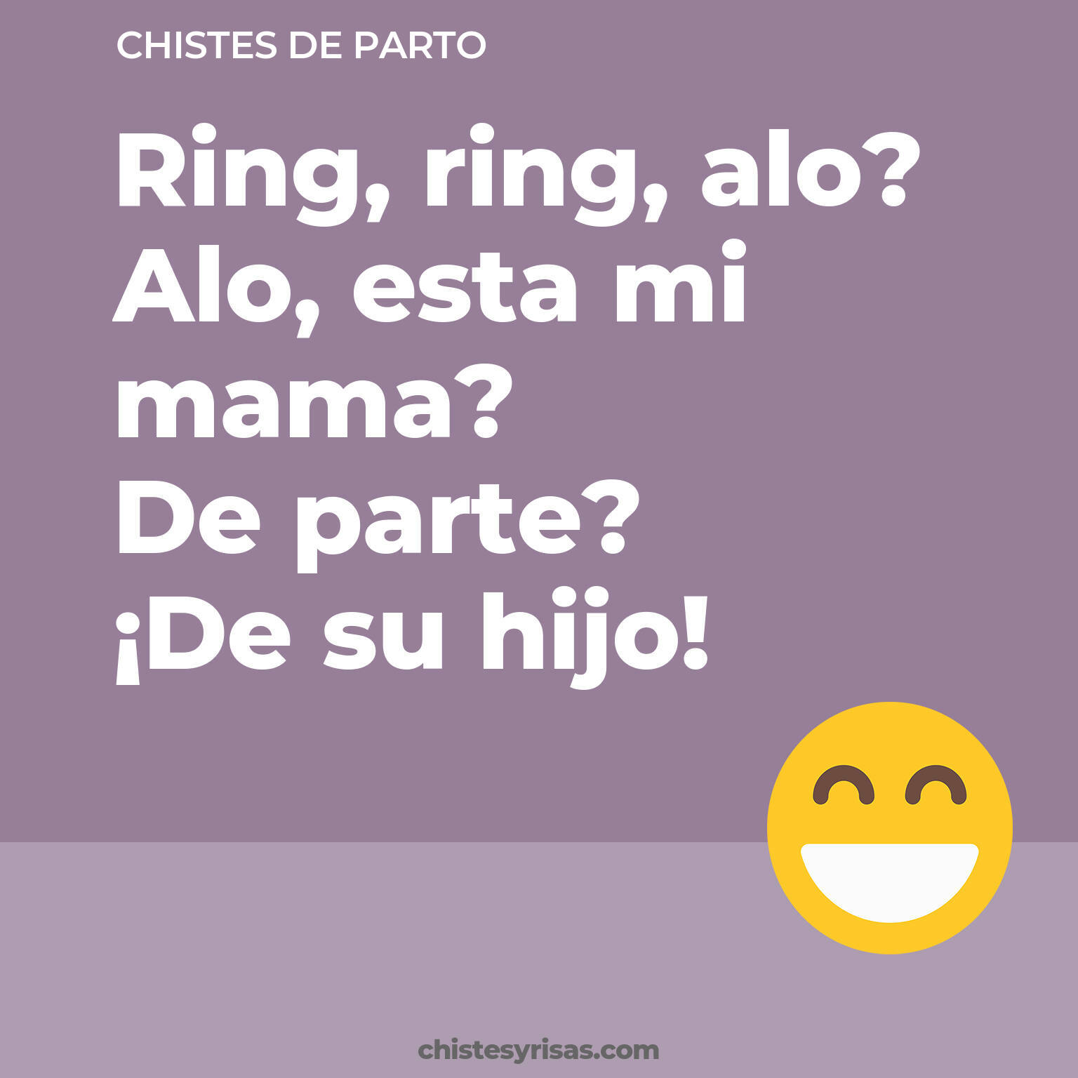 chistes de Parto más graciosos