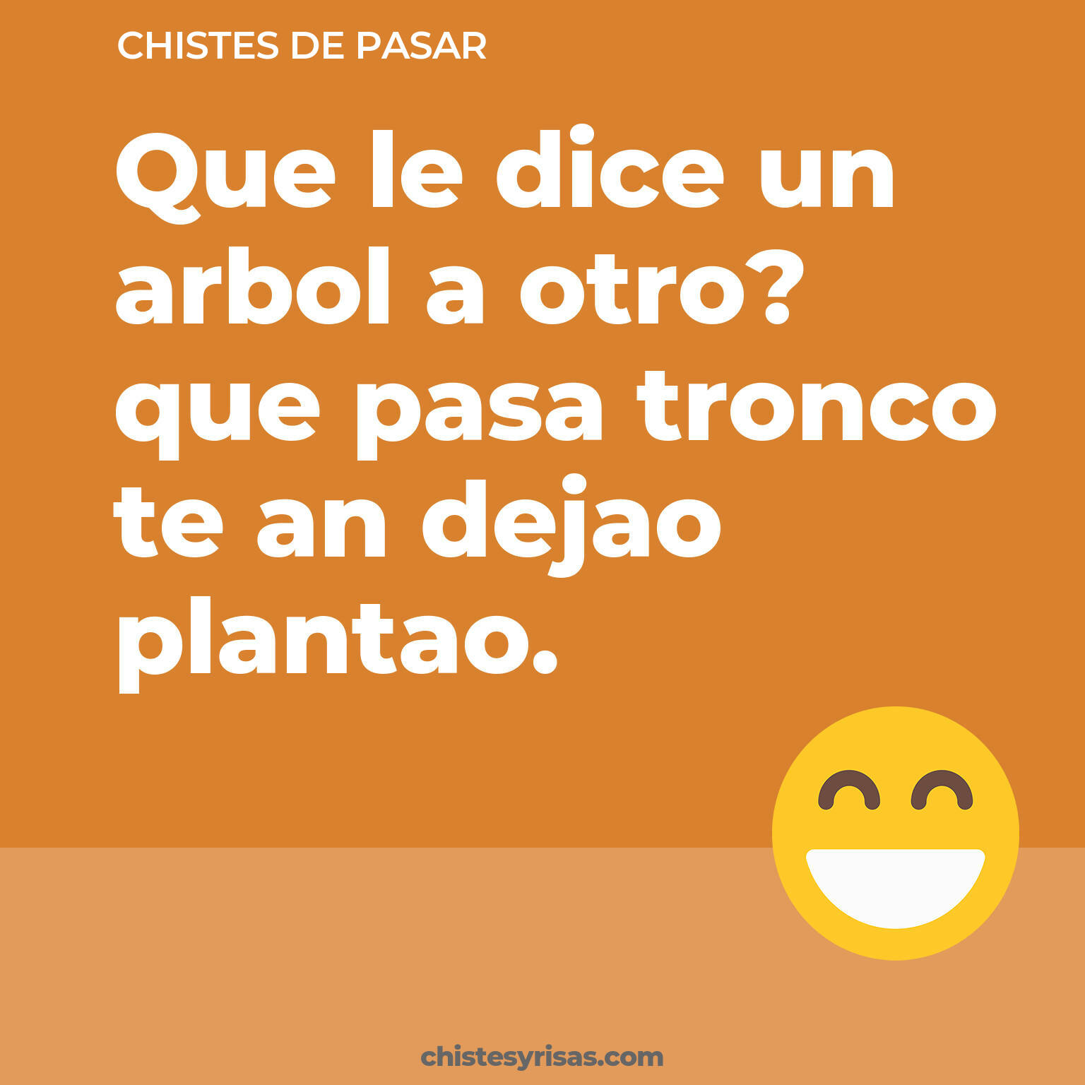 chistes de Pasar cortos