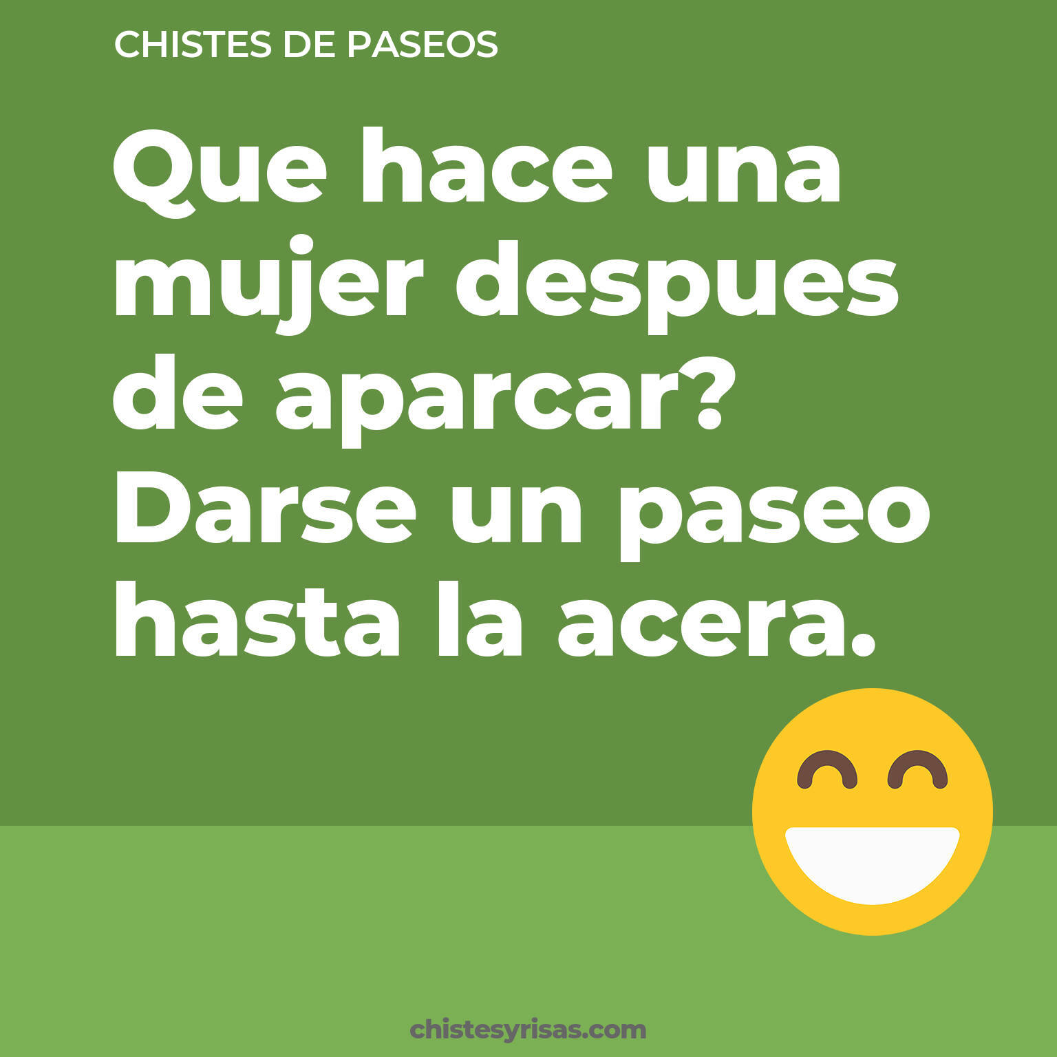 chistes de Paseos buenos