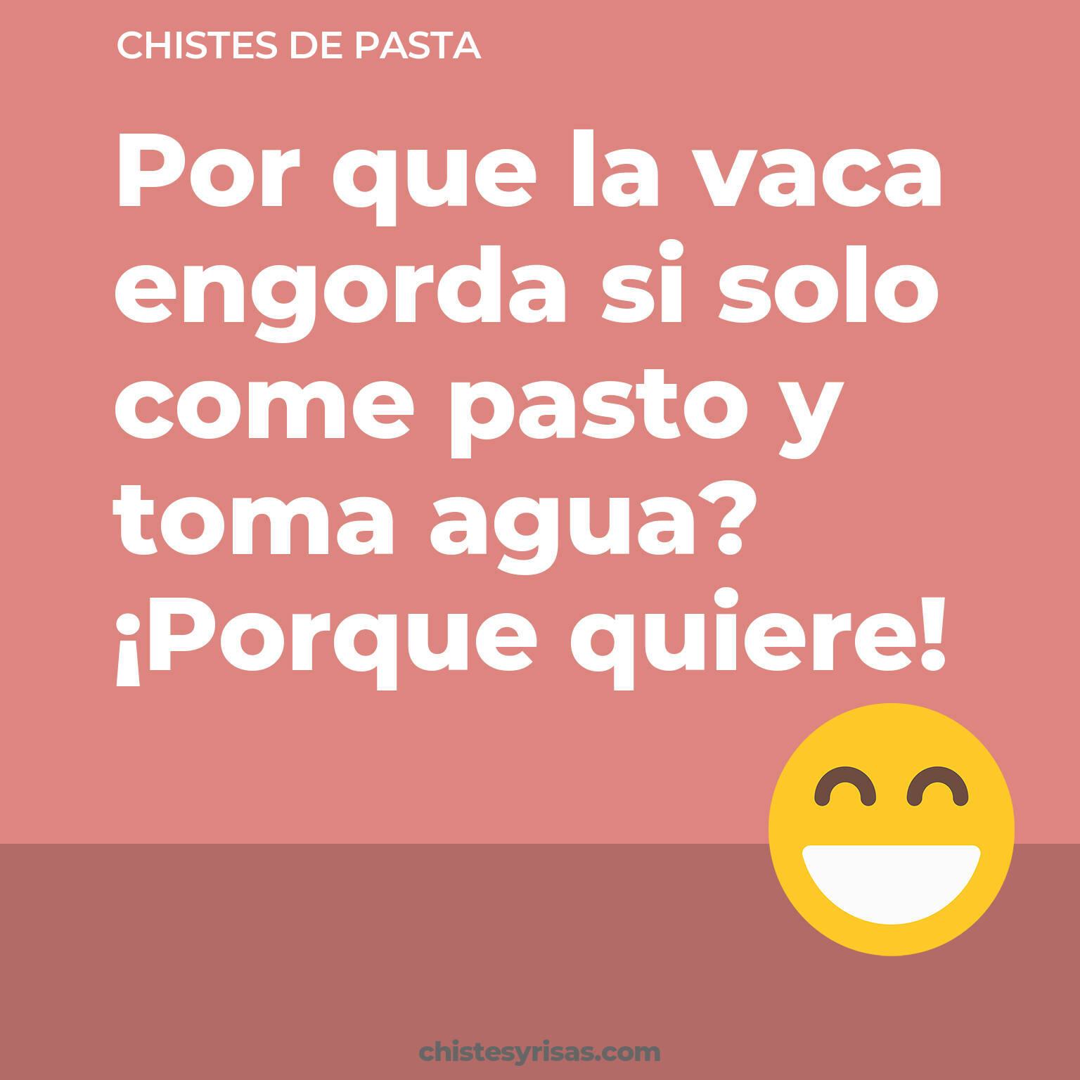 chistes de Pasta buenos