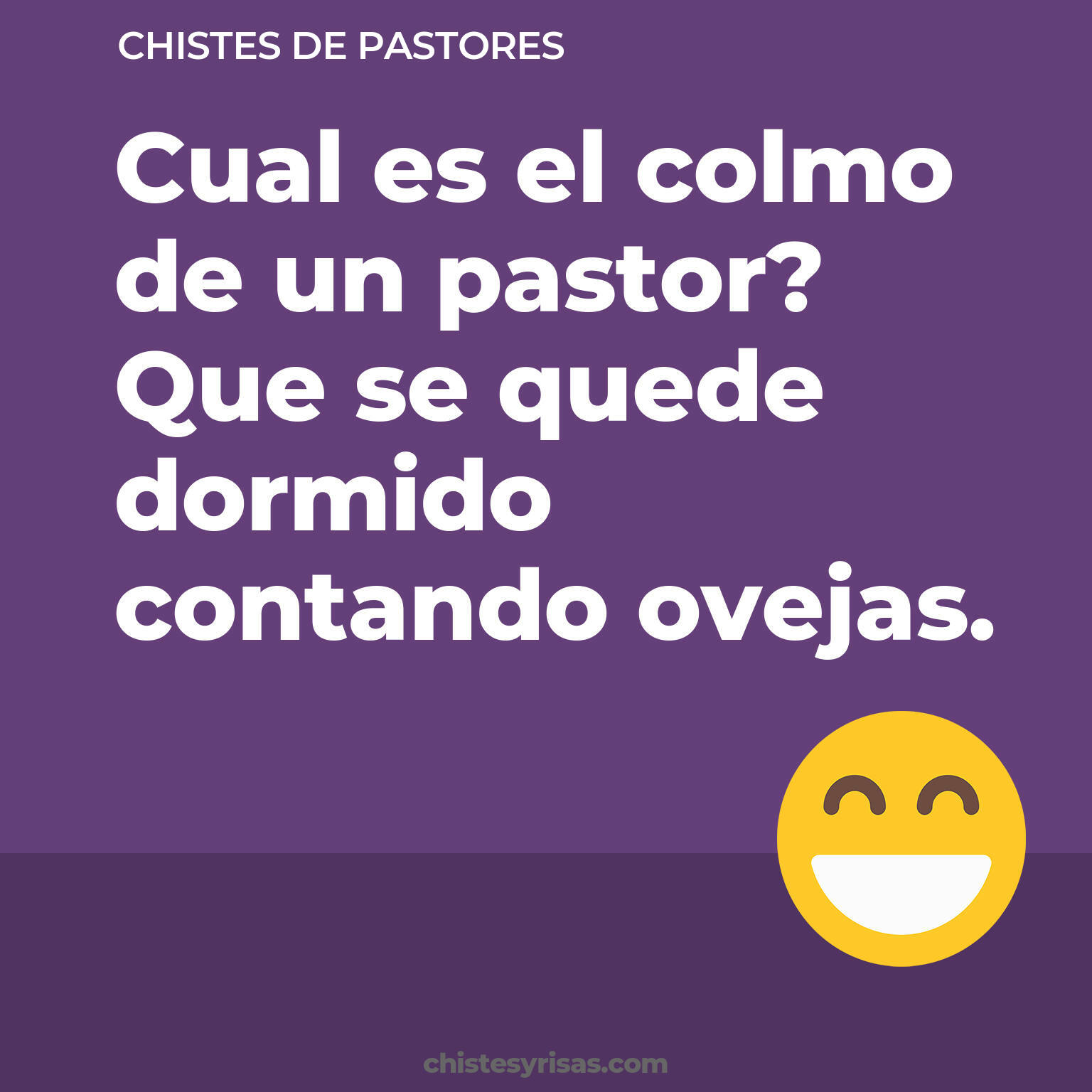 chistes de Pastores buenos