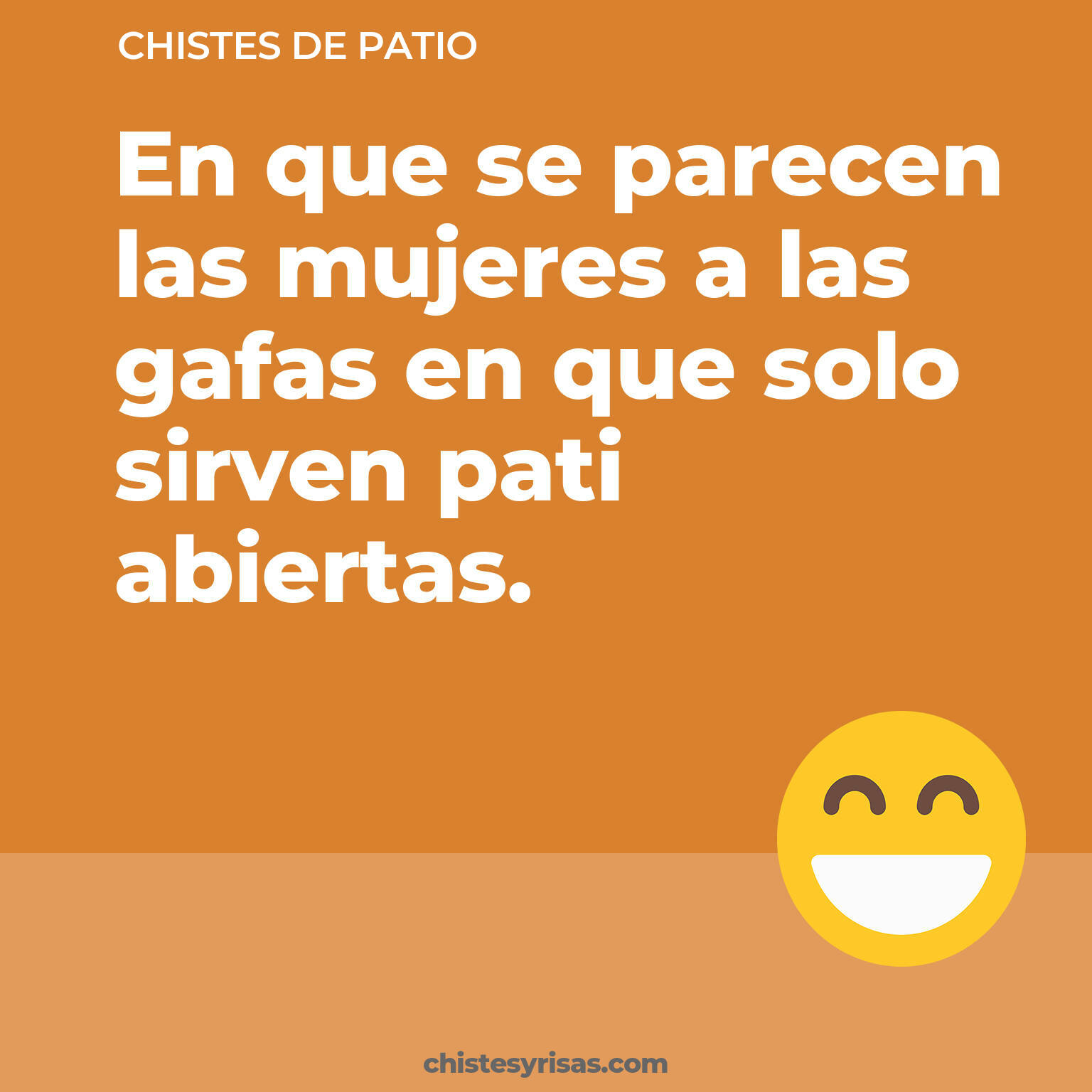 chistes de Patio buenos