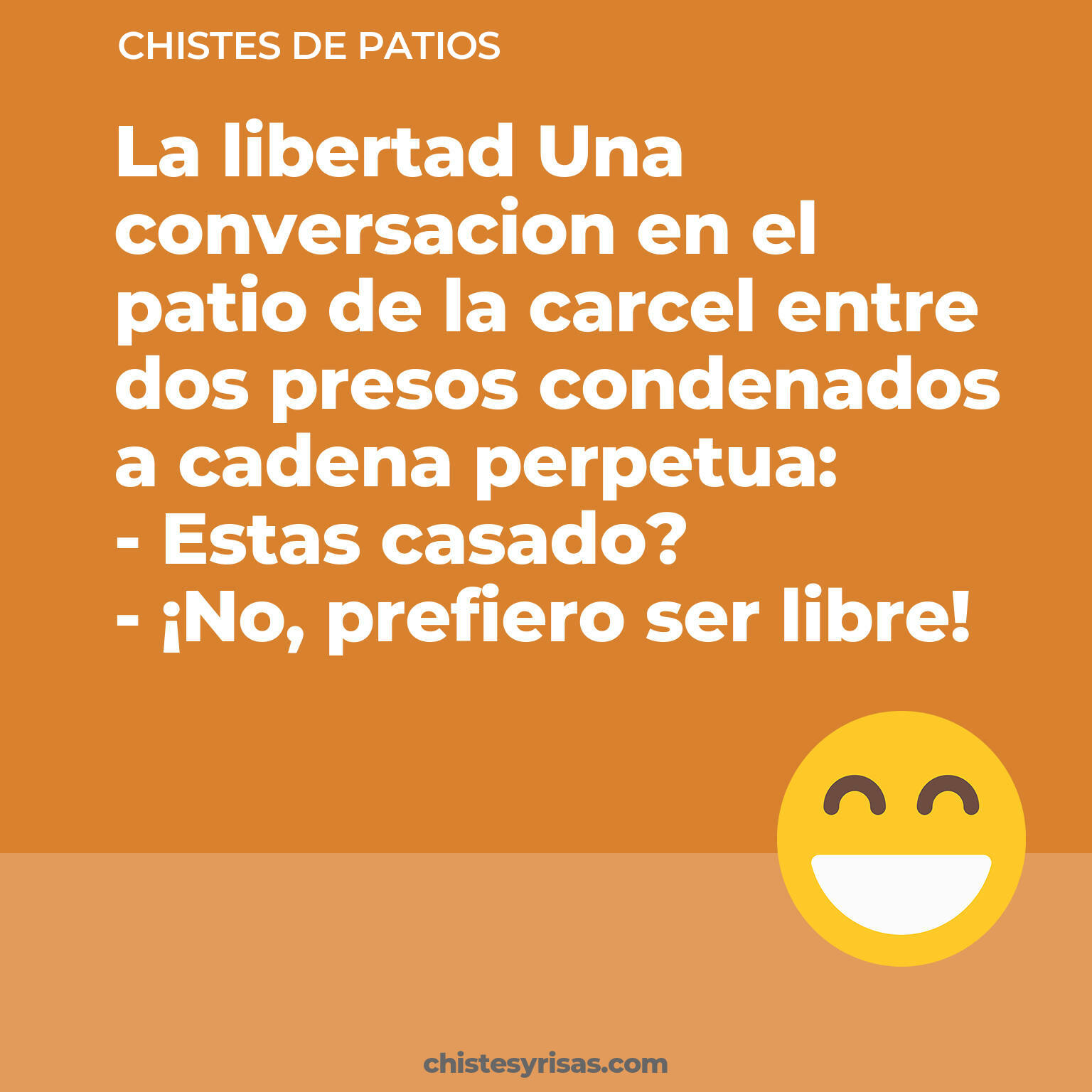 chistes de Patios más graciosos