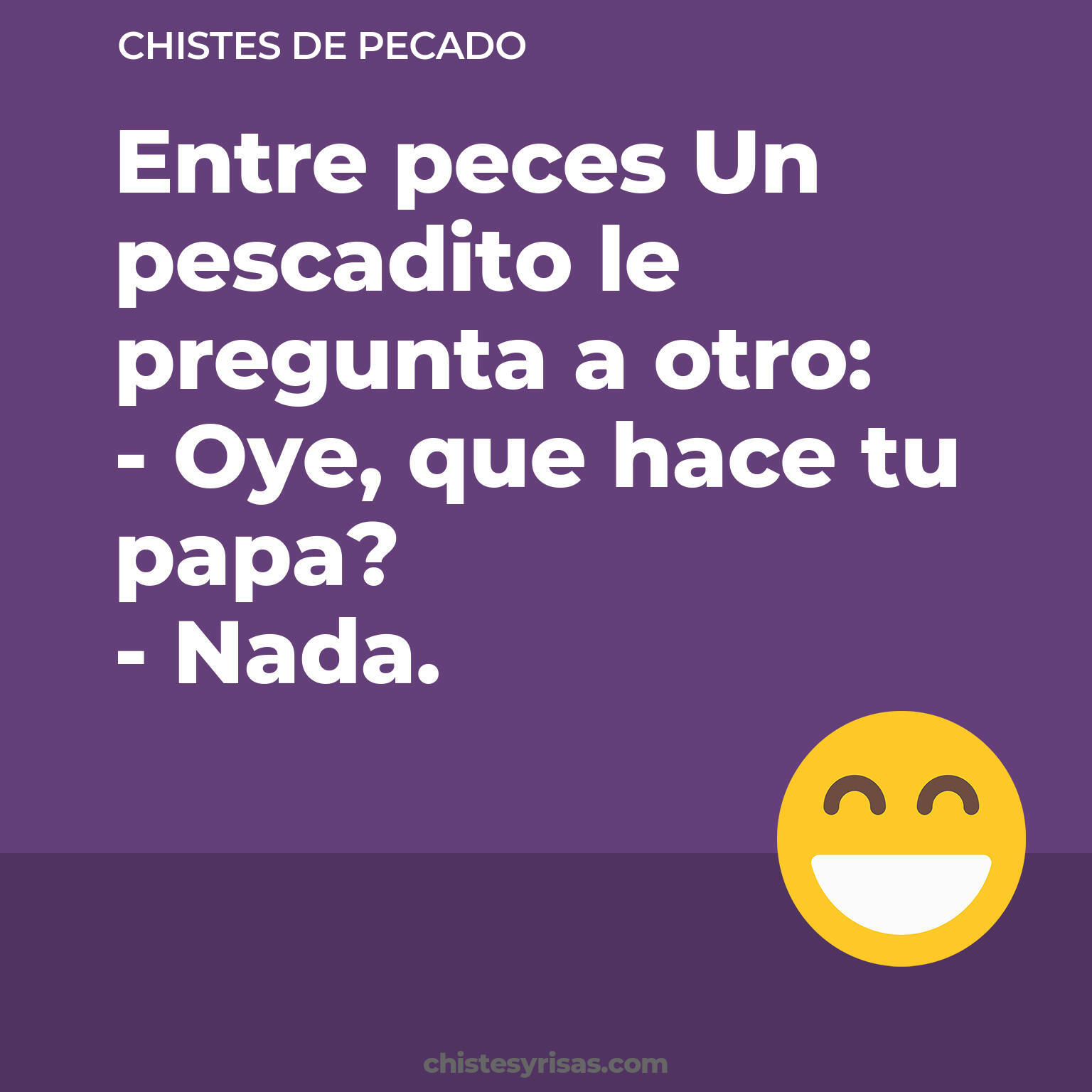 chistes de Pecado buenos