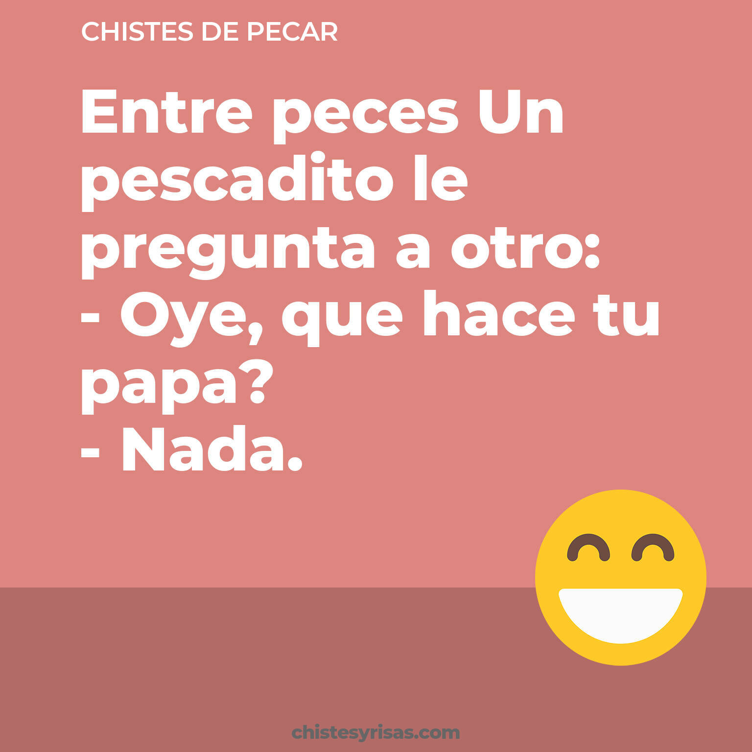 chistes de Pecar buenos