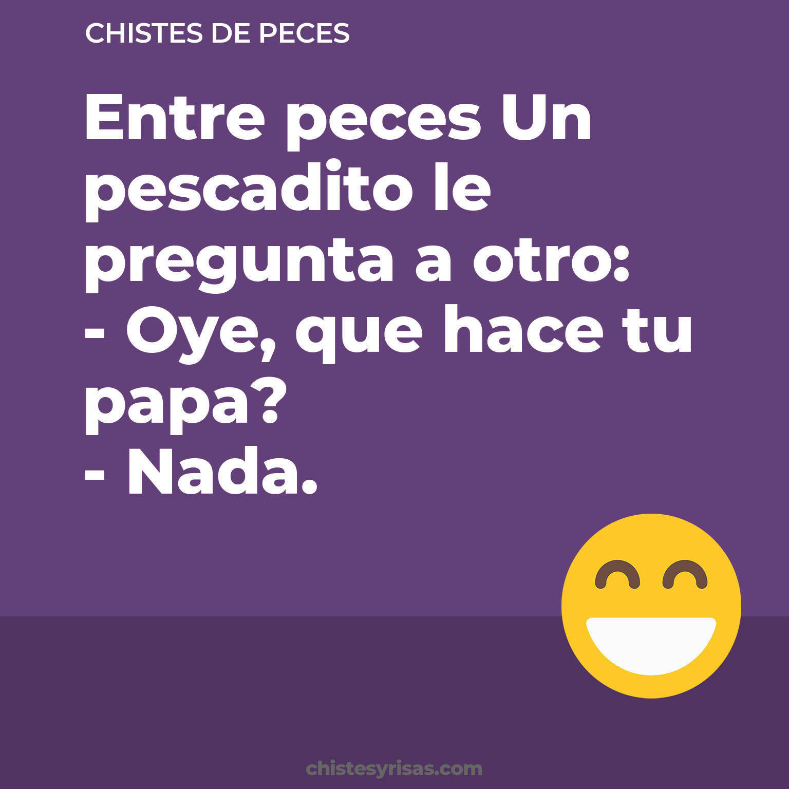 chistes de Peces buenos