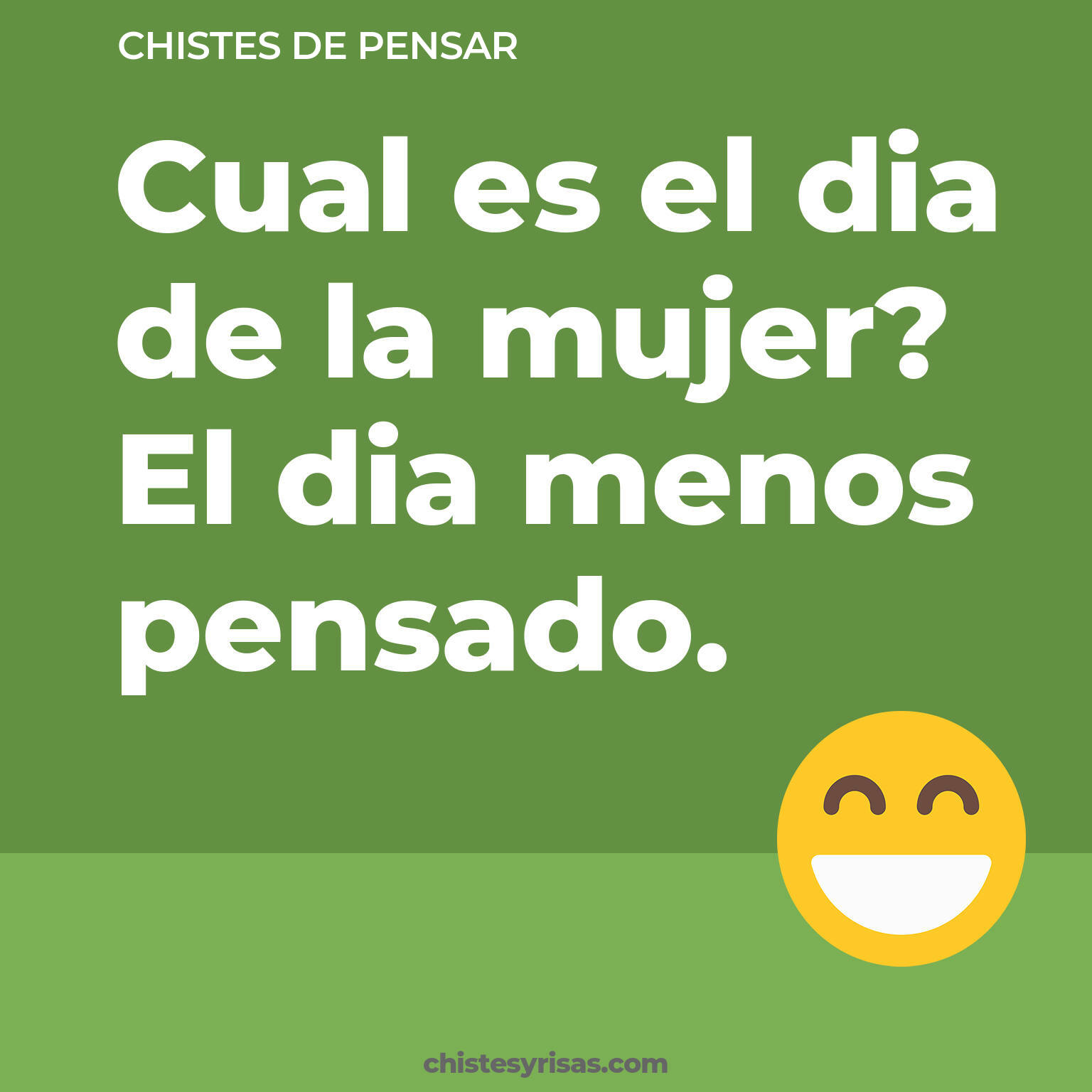 chistes de Pensar más graciosos