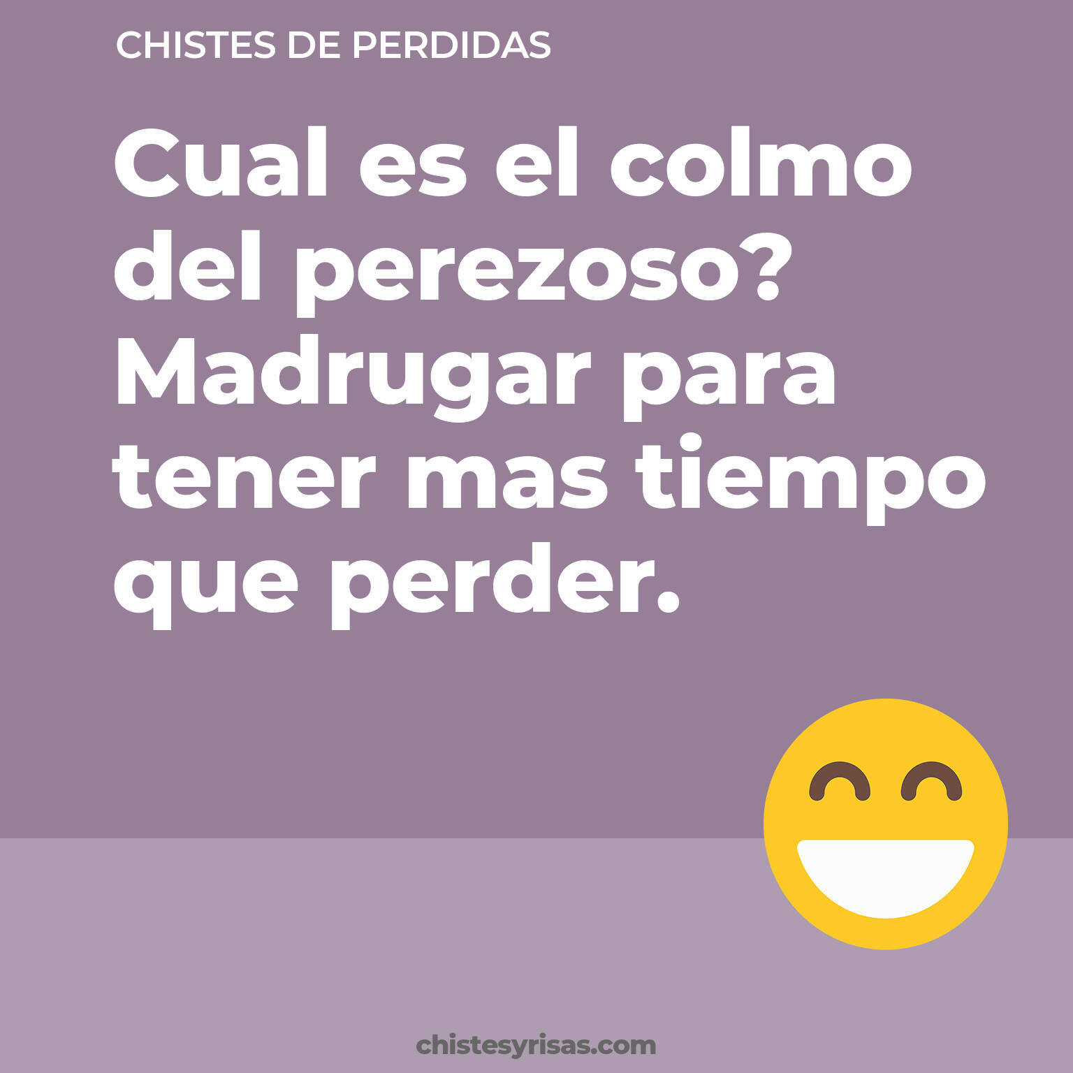 chistes de Perdidas más graciosos