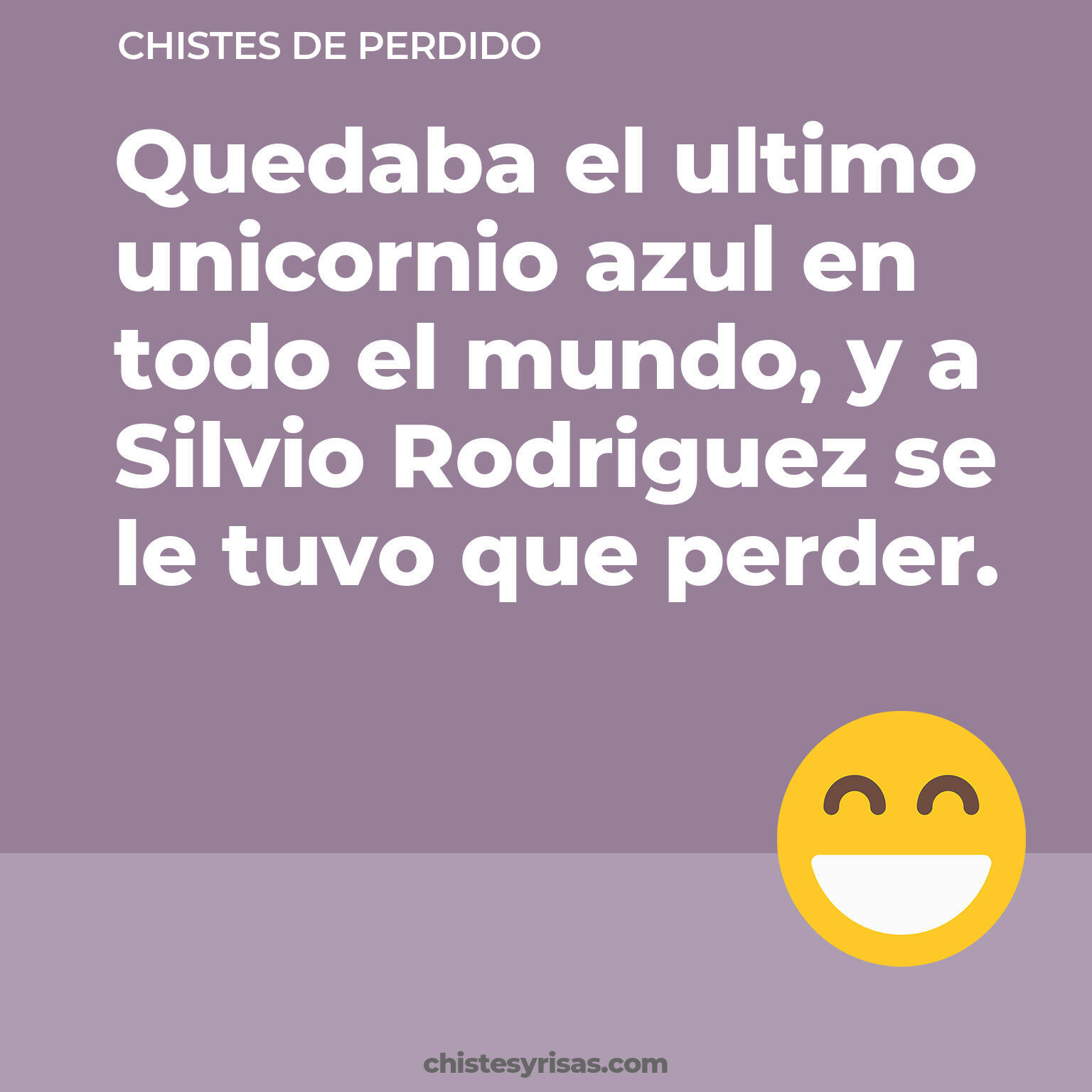 chistes de Perdido cortos