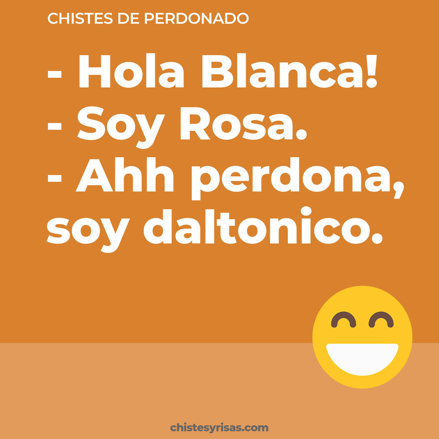 chistes de Perdonado cortos