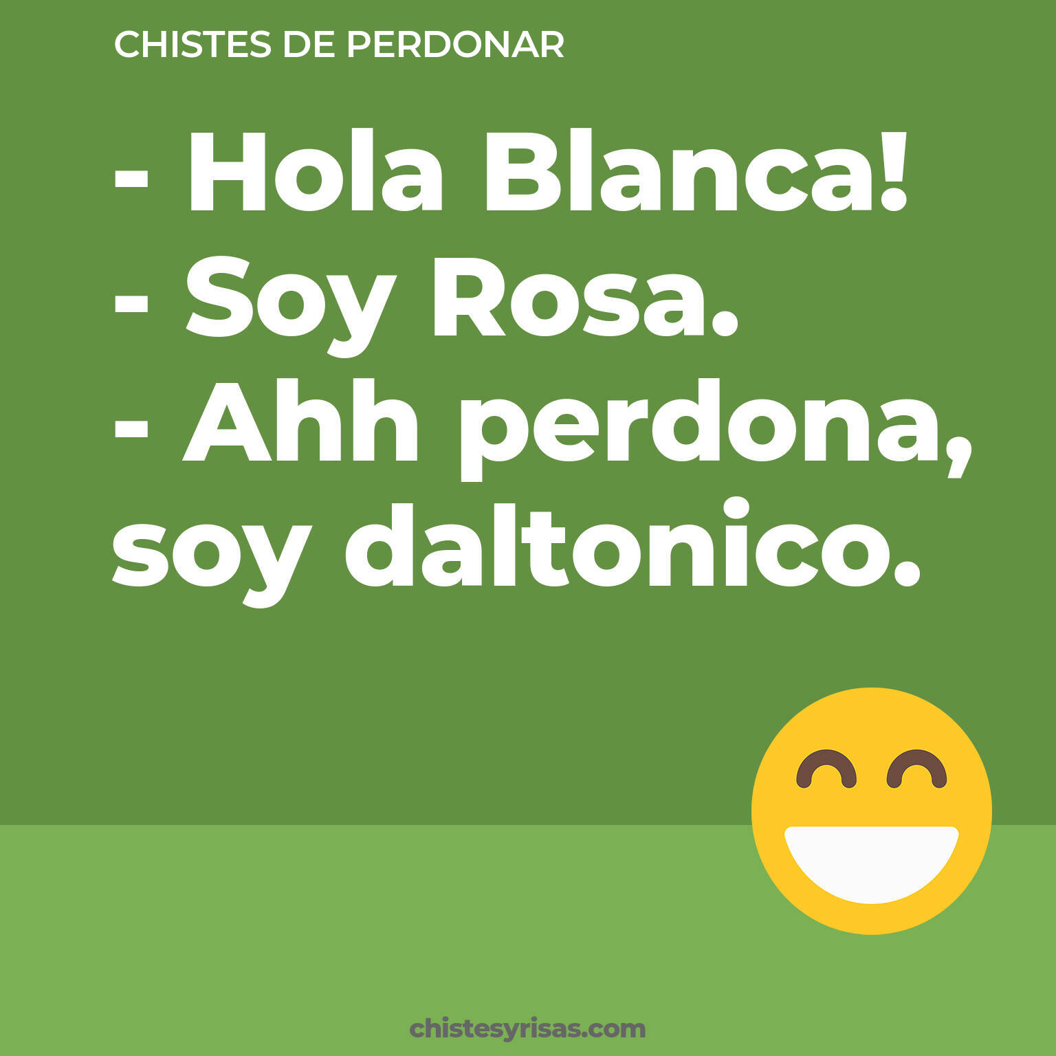 chistes de Perdonar cortos