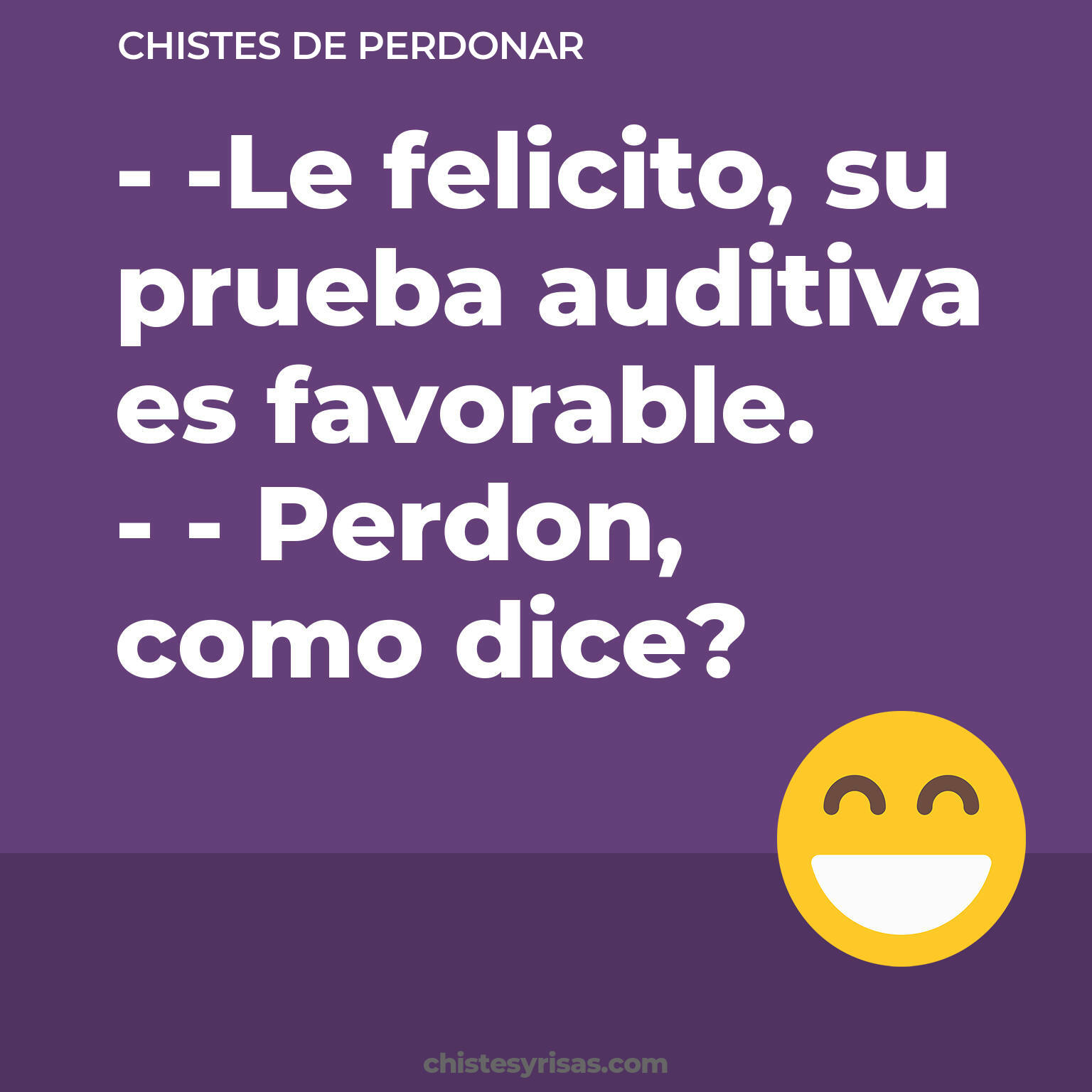 chistes de Perdonar más graciosos