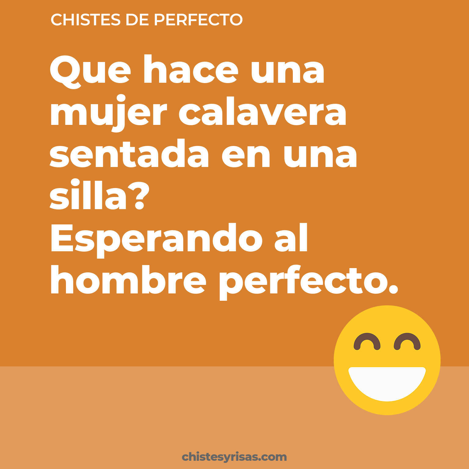 chistes de Perfecto más graciosos