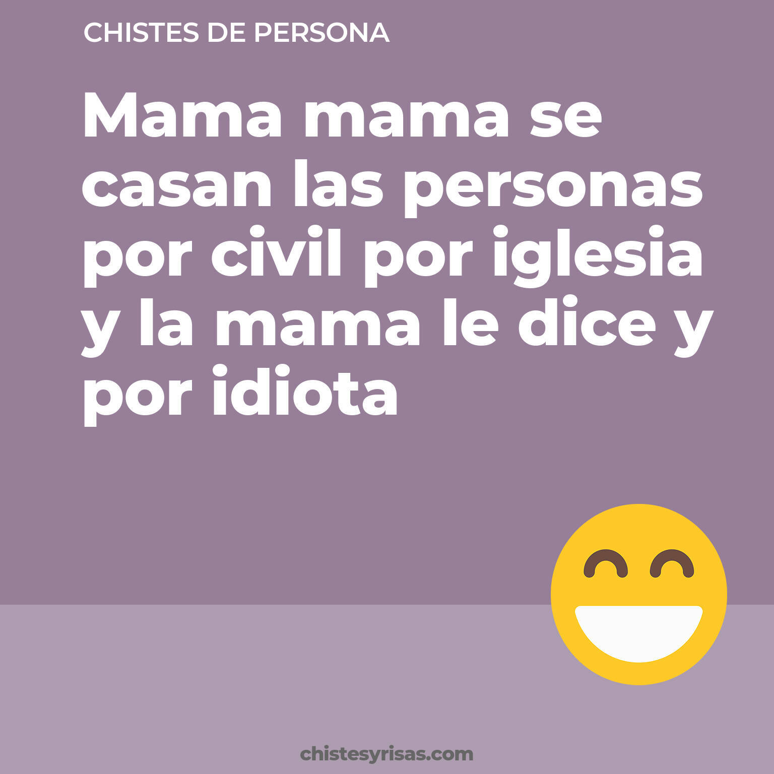 chistes de Persona cortos