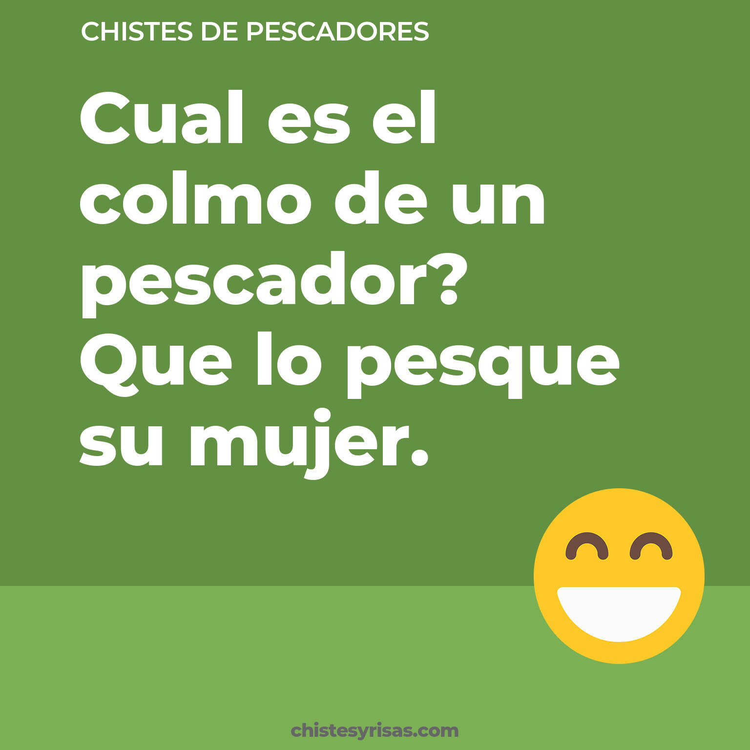 chistes de Pescadores cortos