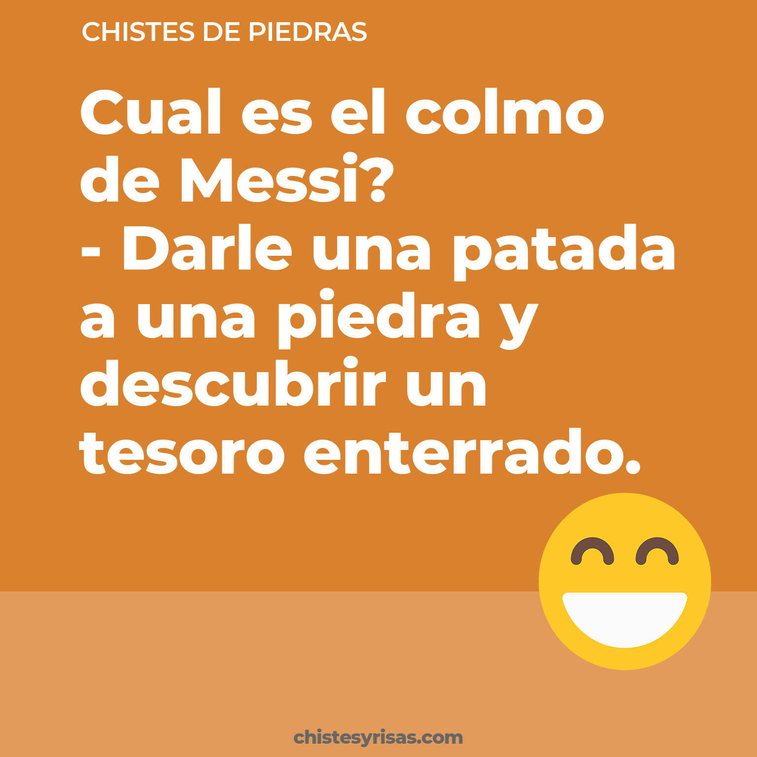 chistes de Piedras más graciosos