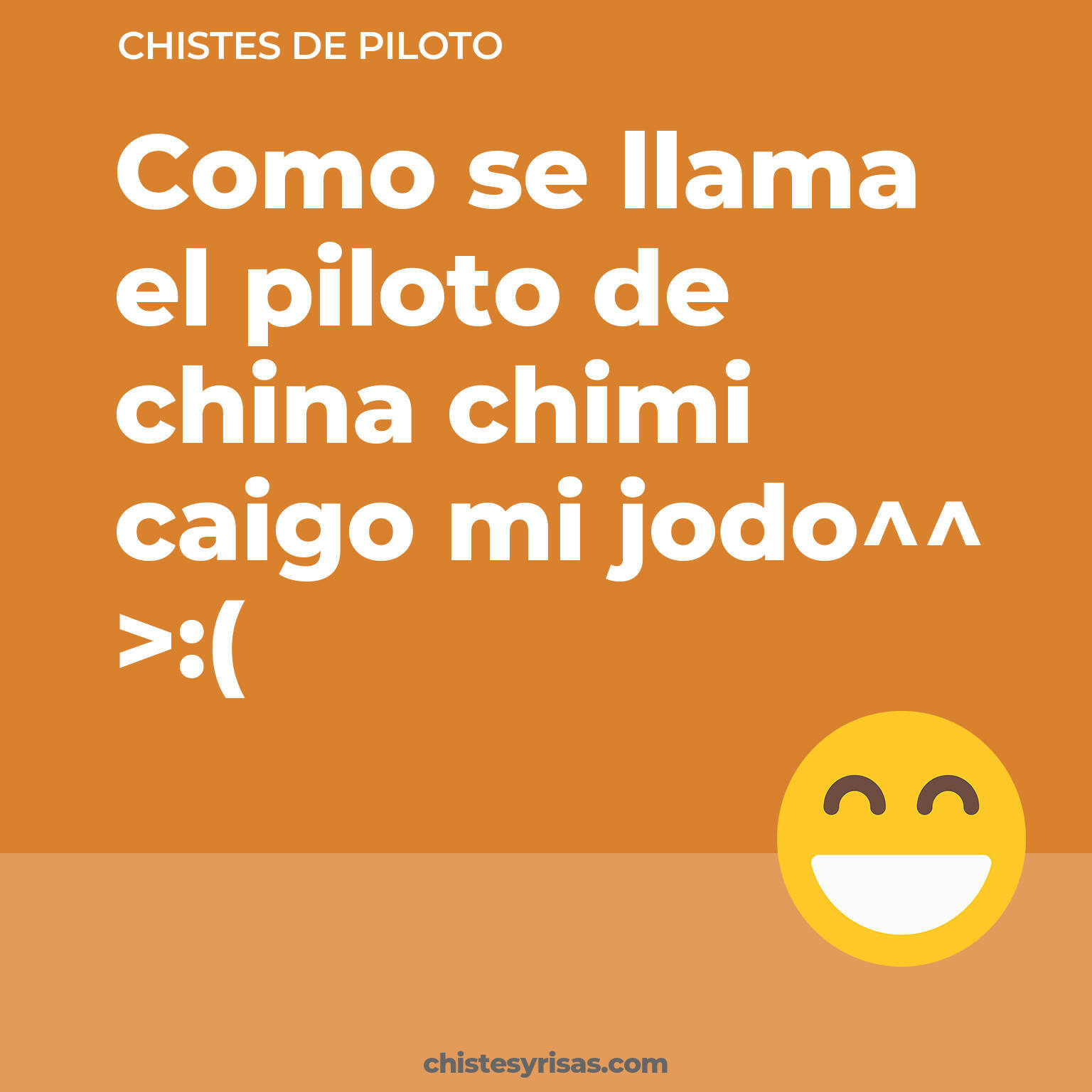 chistes de Piloto buenos