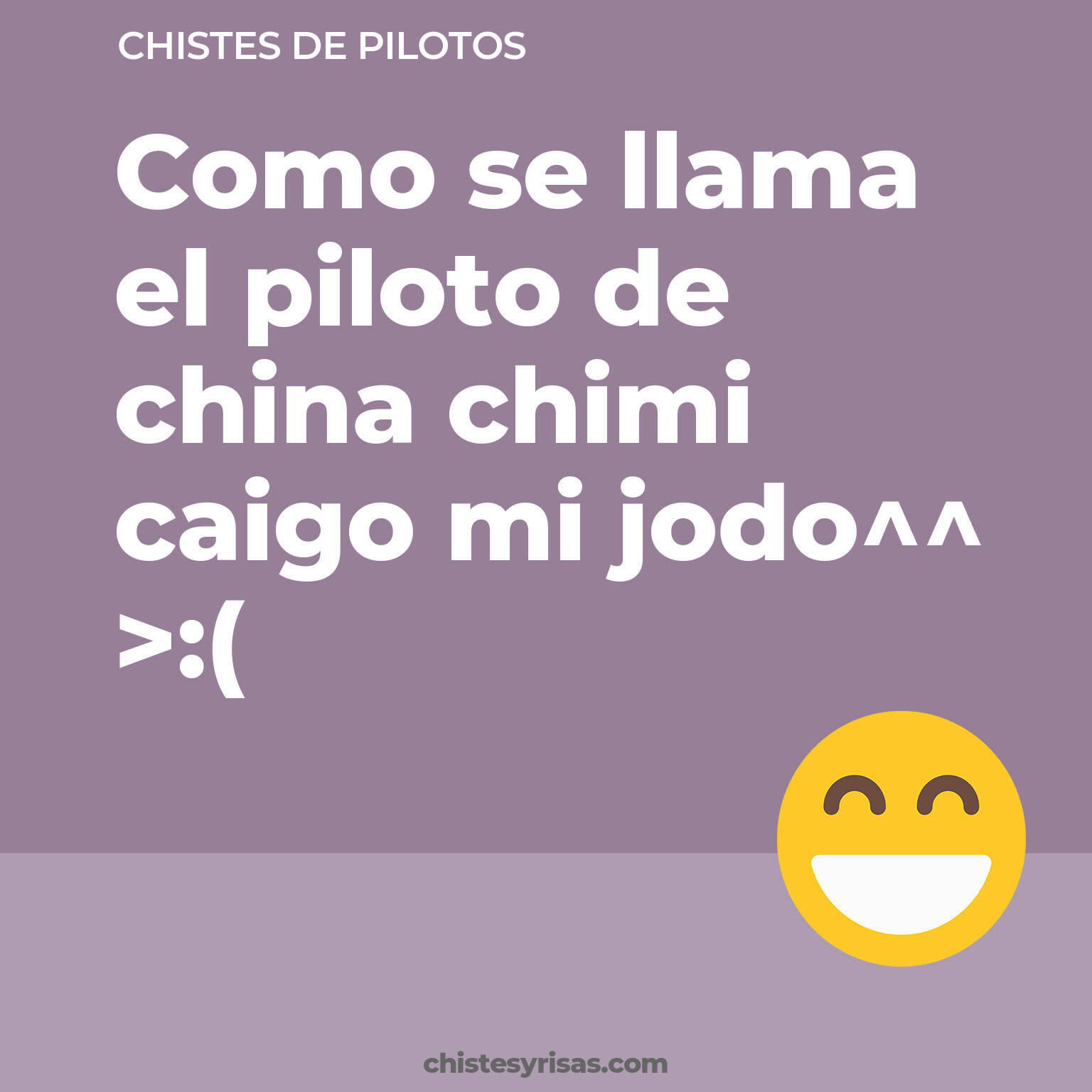 chistes de Pilotos buenos