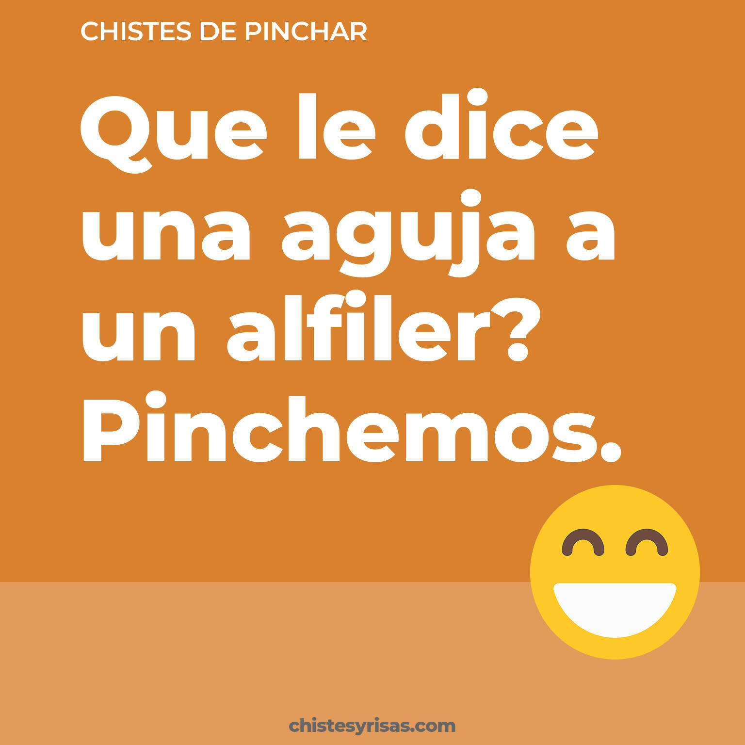 chistes de Pinchar más graciosos