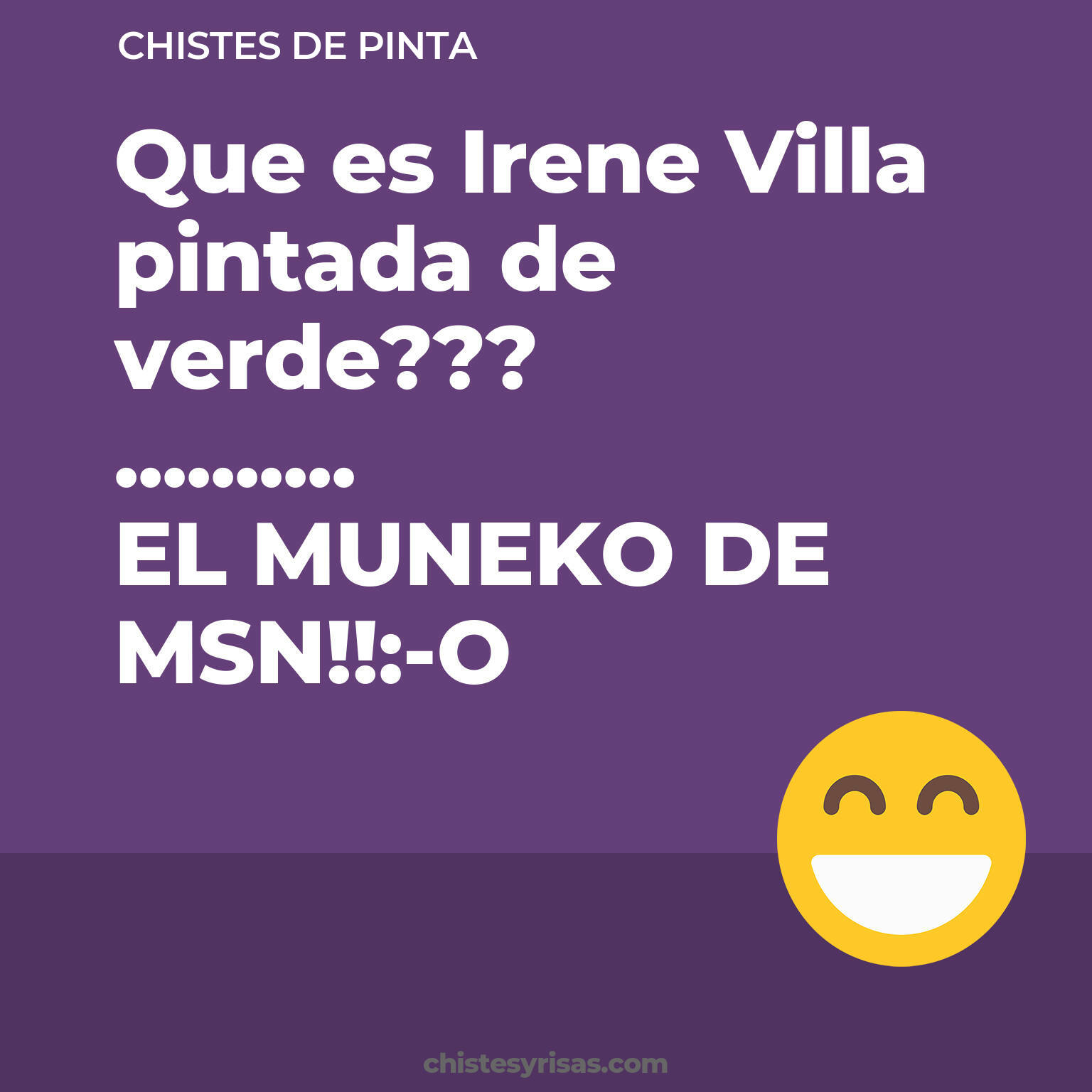 chistes de Pinta más graciosos