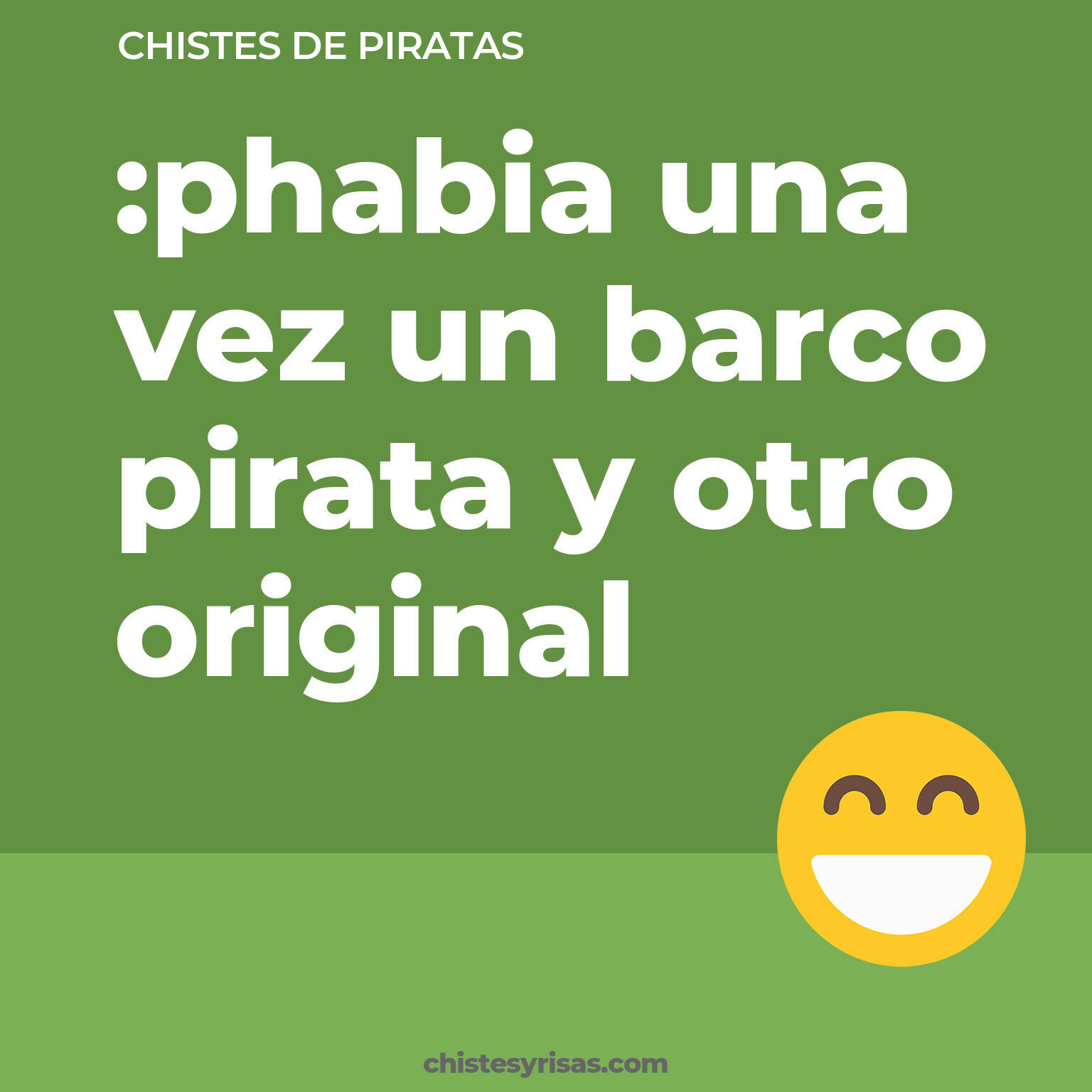 chistes de Piratas cortos