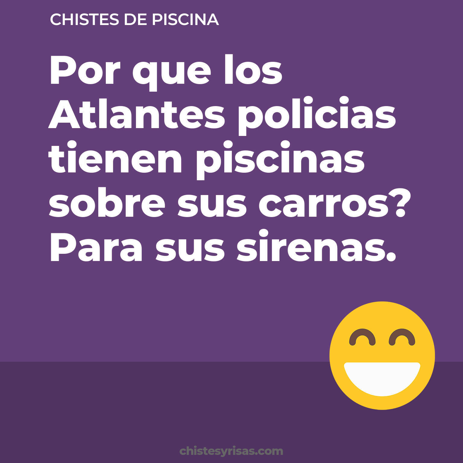 chistes de Piscina más graciosos