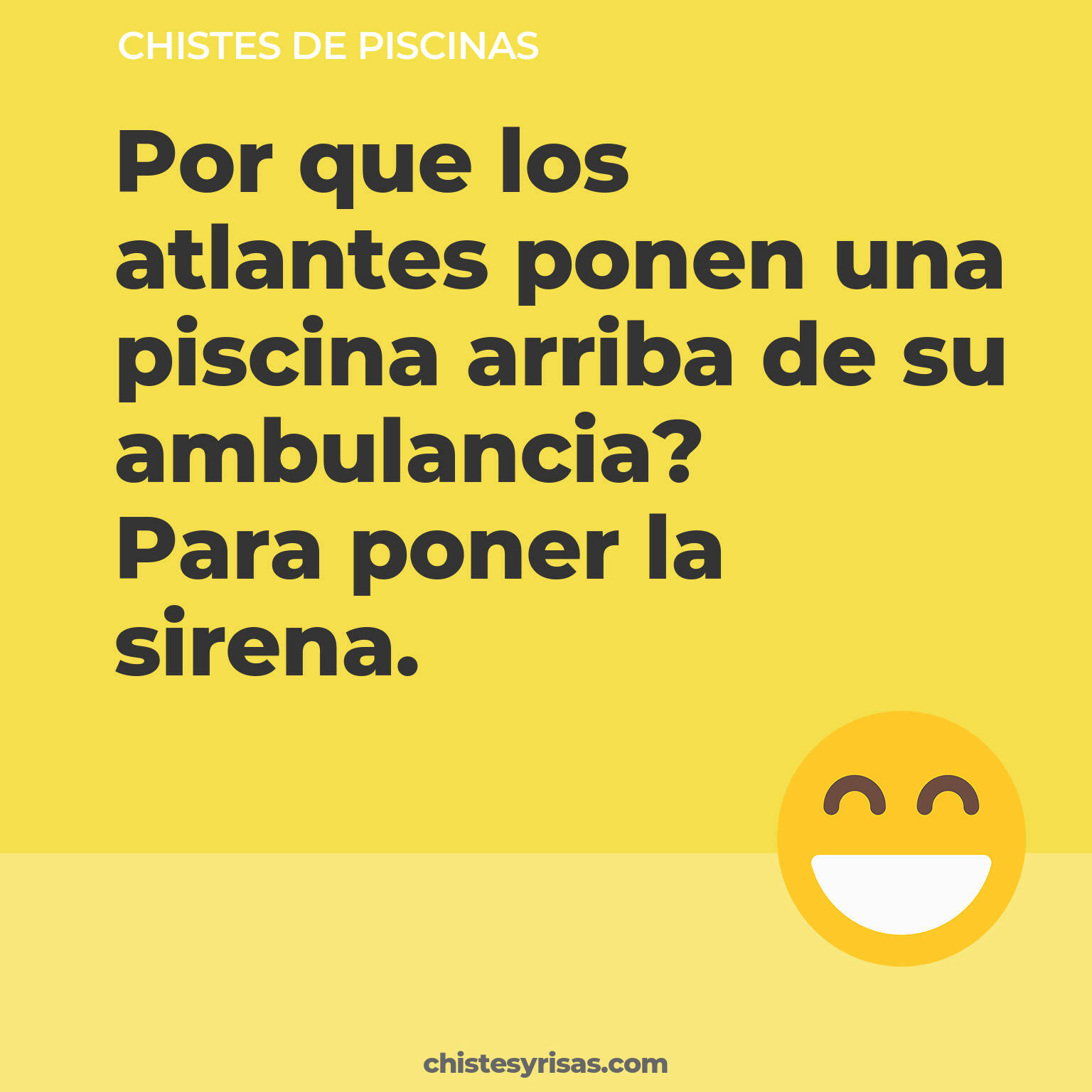 chistes de Piscinas buenos foto para reir