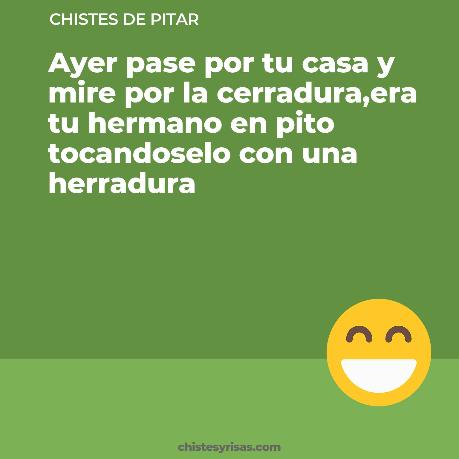 chistes de Pitar más graciosos