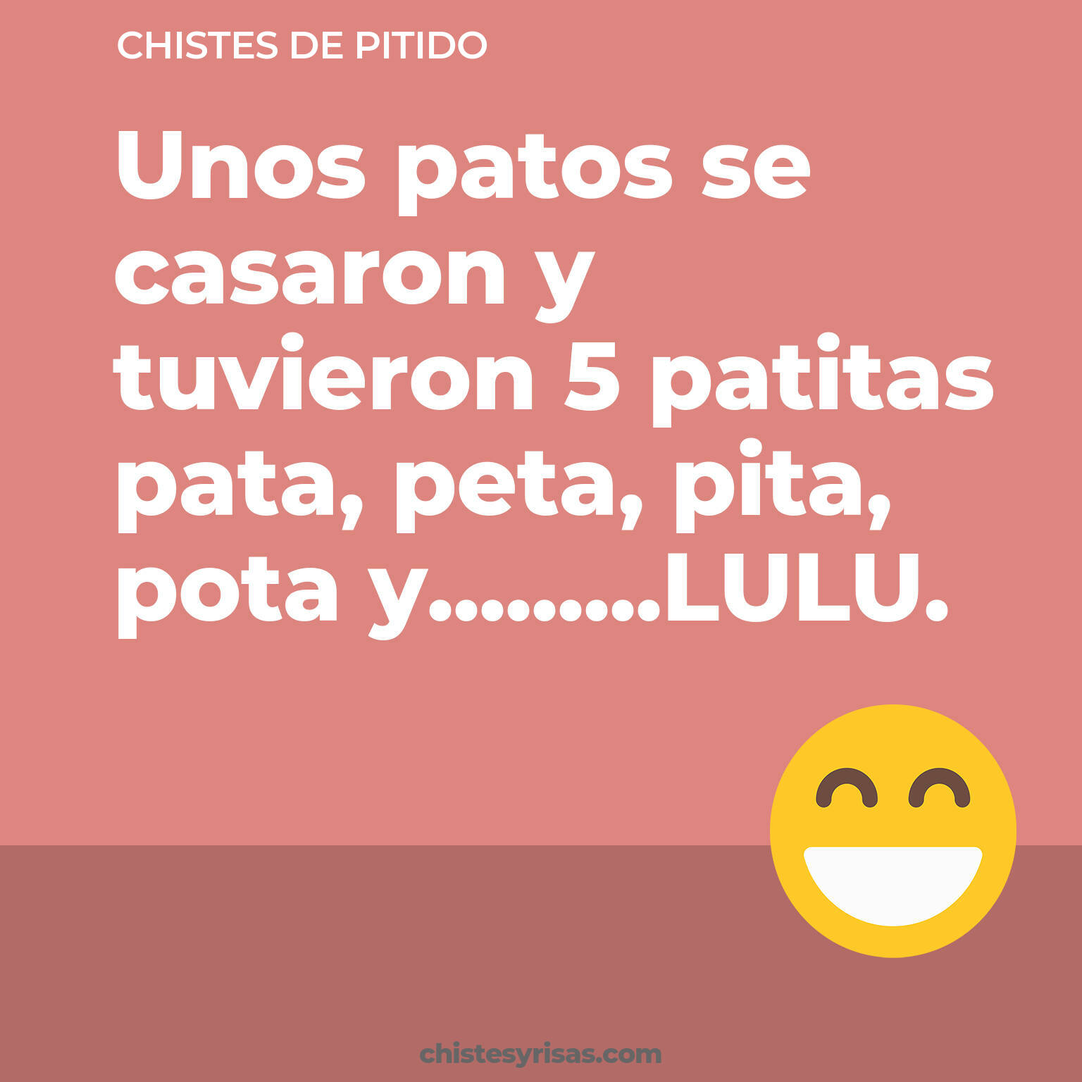 chistes de Pitido cortos