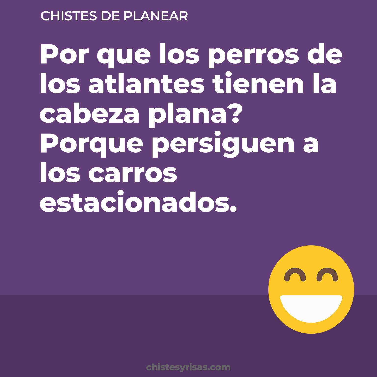 chistes de Planear cortos