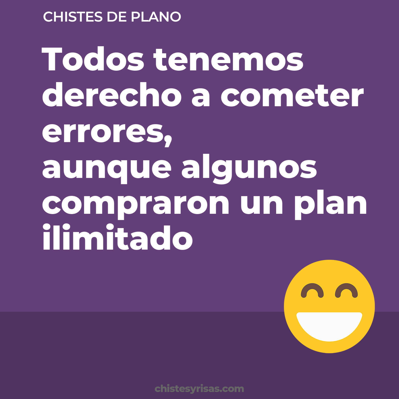 chistes de Plano más graciosos