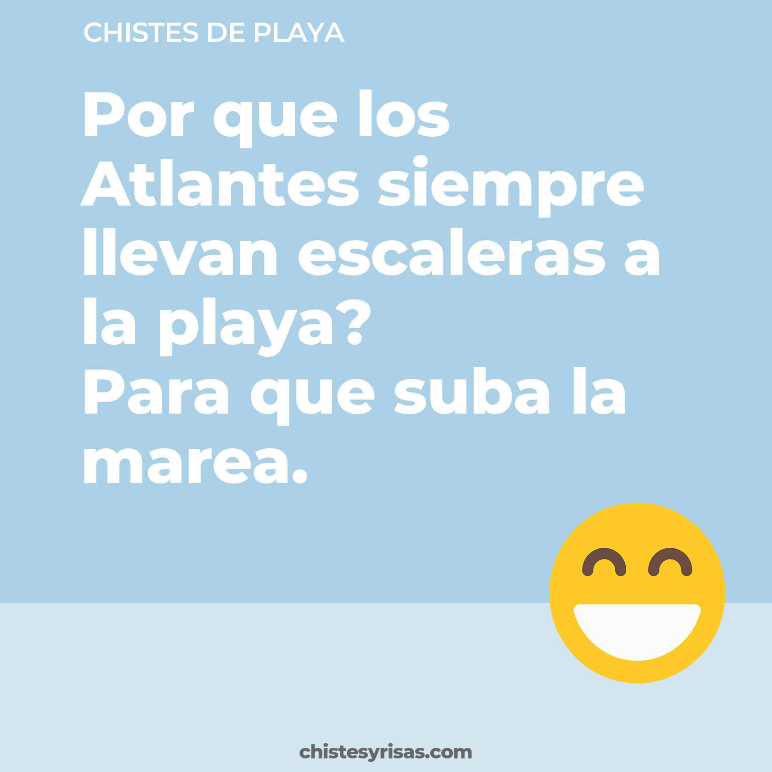 chistes de Playa buenos