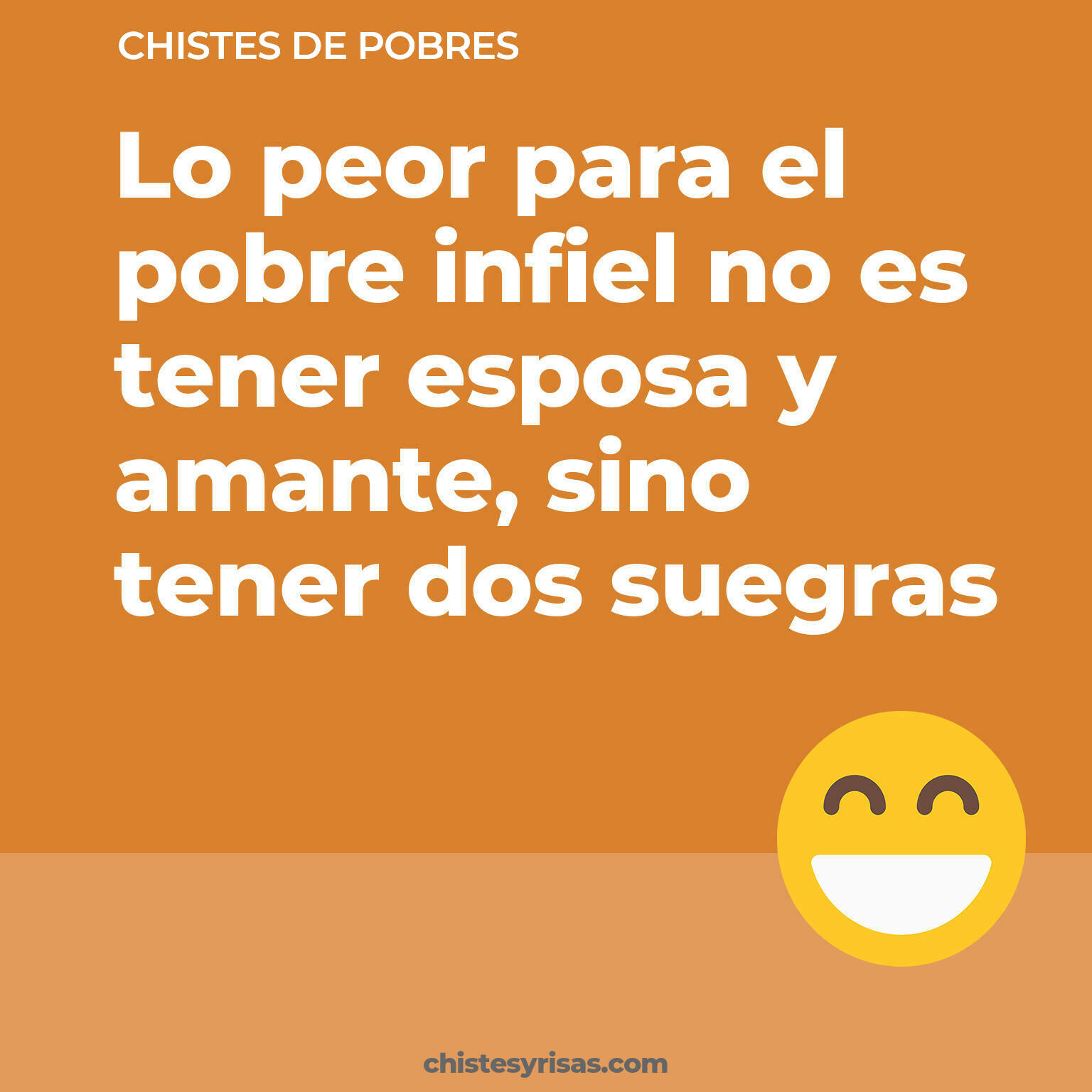 chistes de Pobres más graciosos