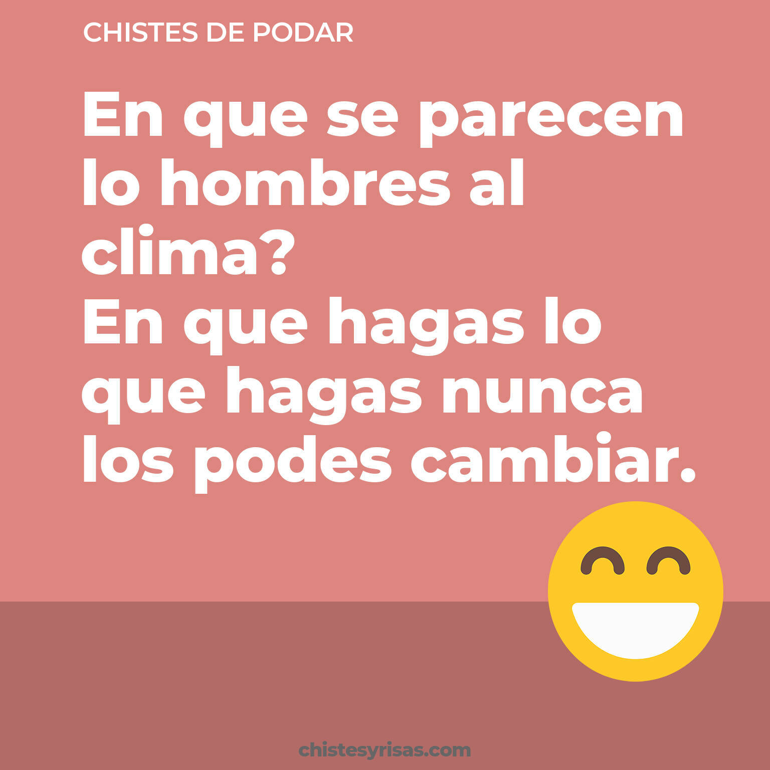 chistes de Podar más graciosos