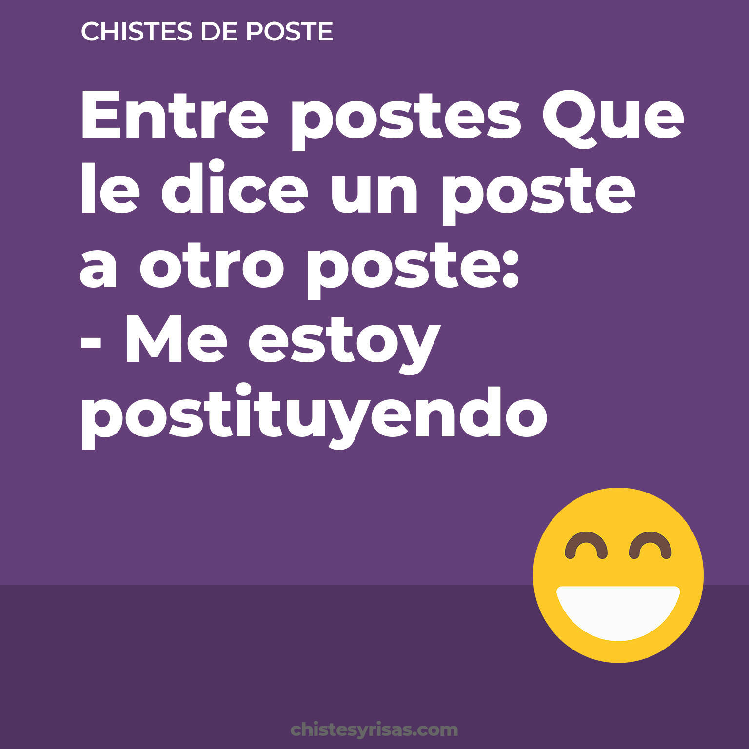 chistes de Poste buenos