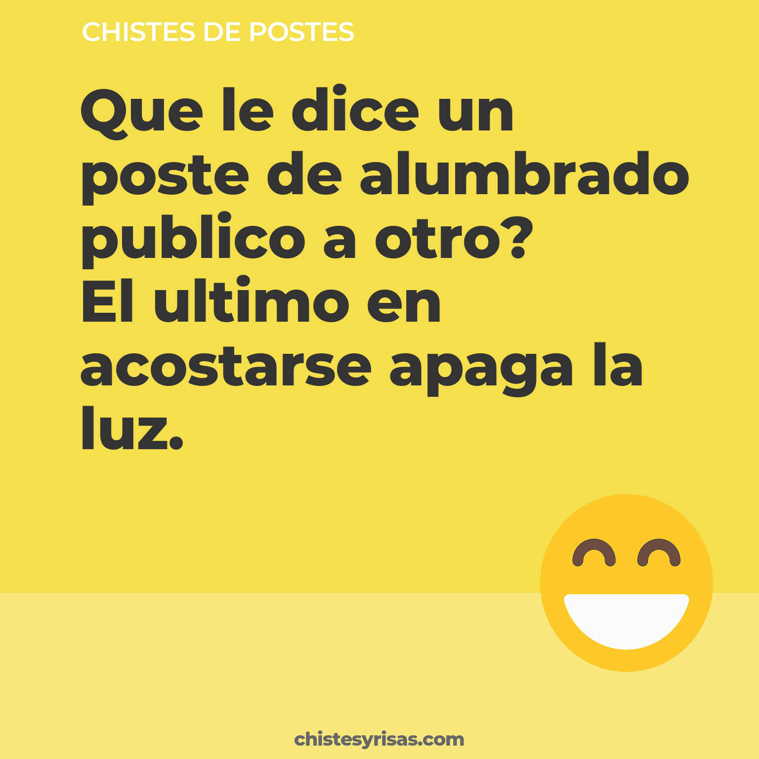 chistes de Postes más graciosos