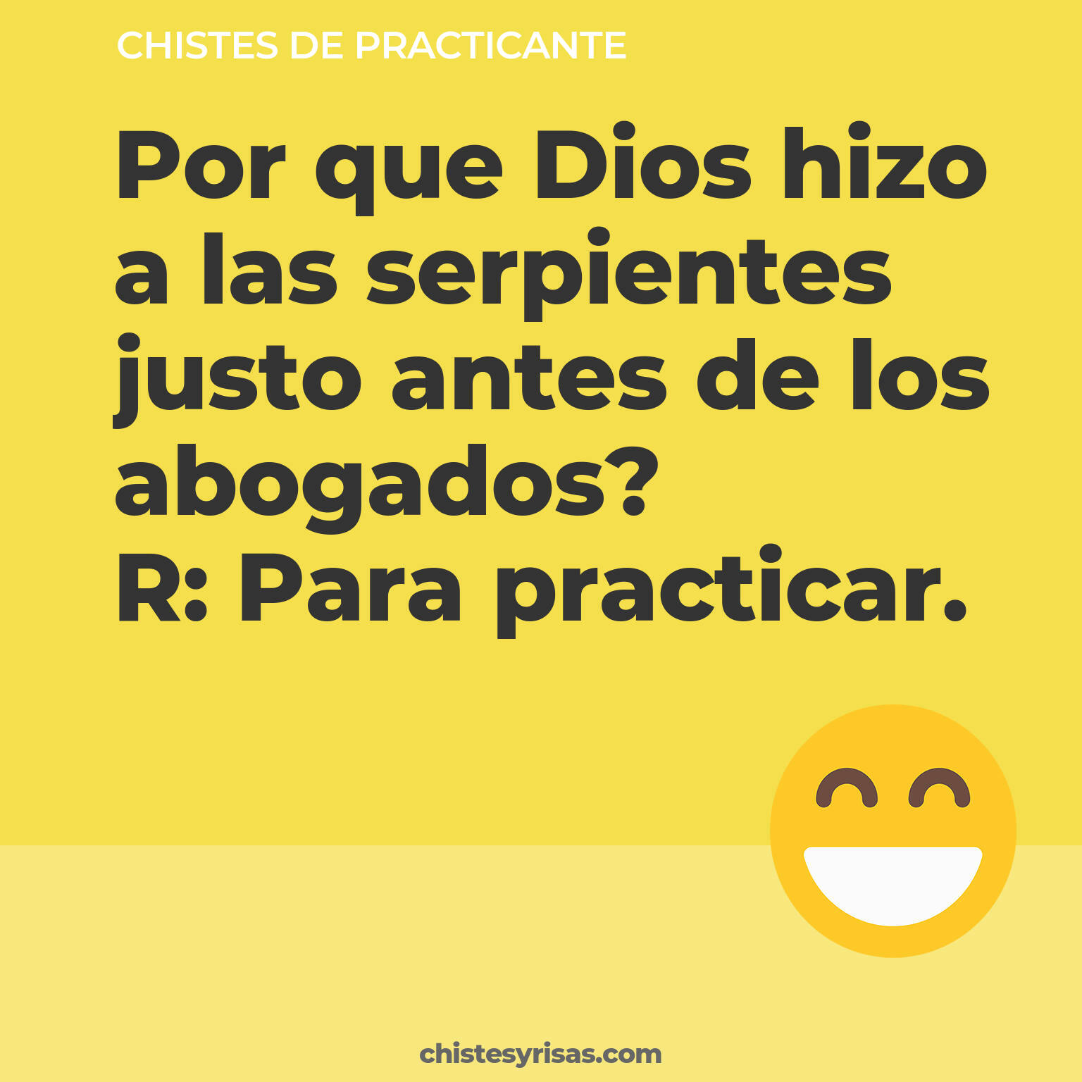 chistes de Practicante cortos