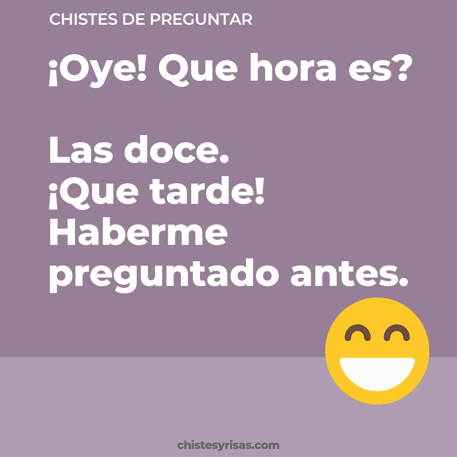 chistes de Preguntar cortos