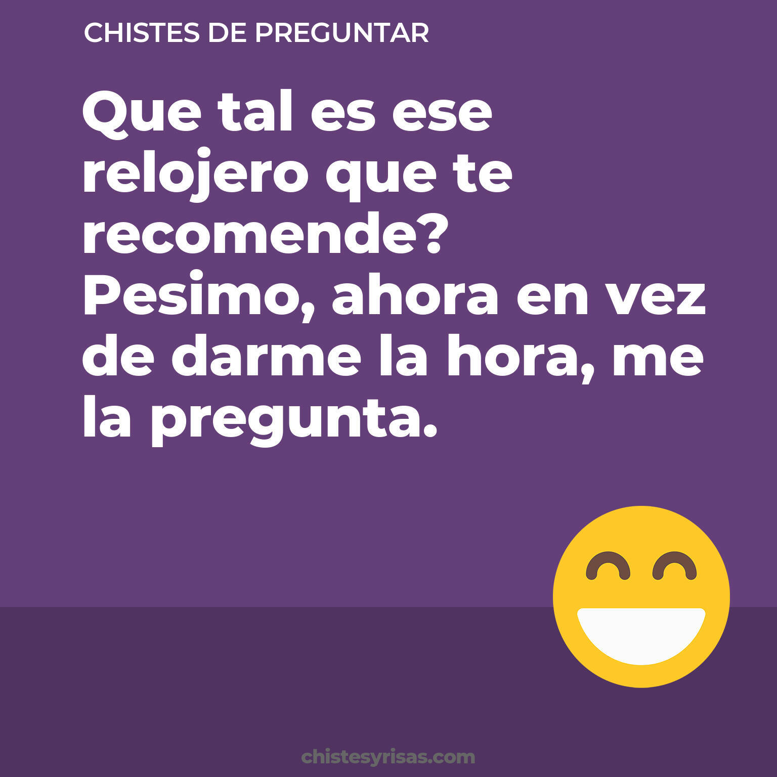 chistes de Preguntar más graciosos