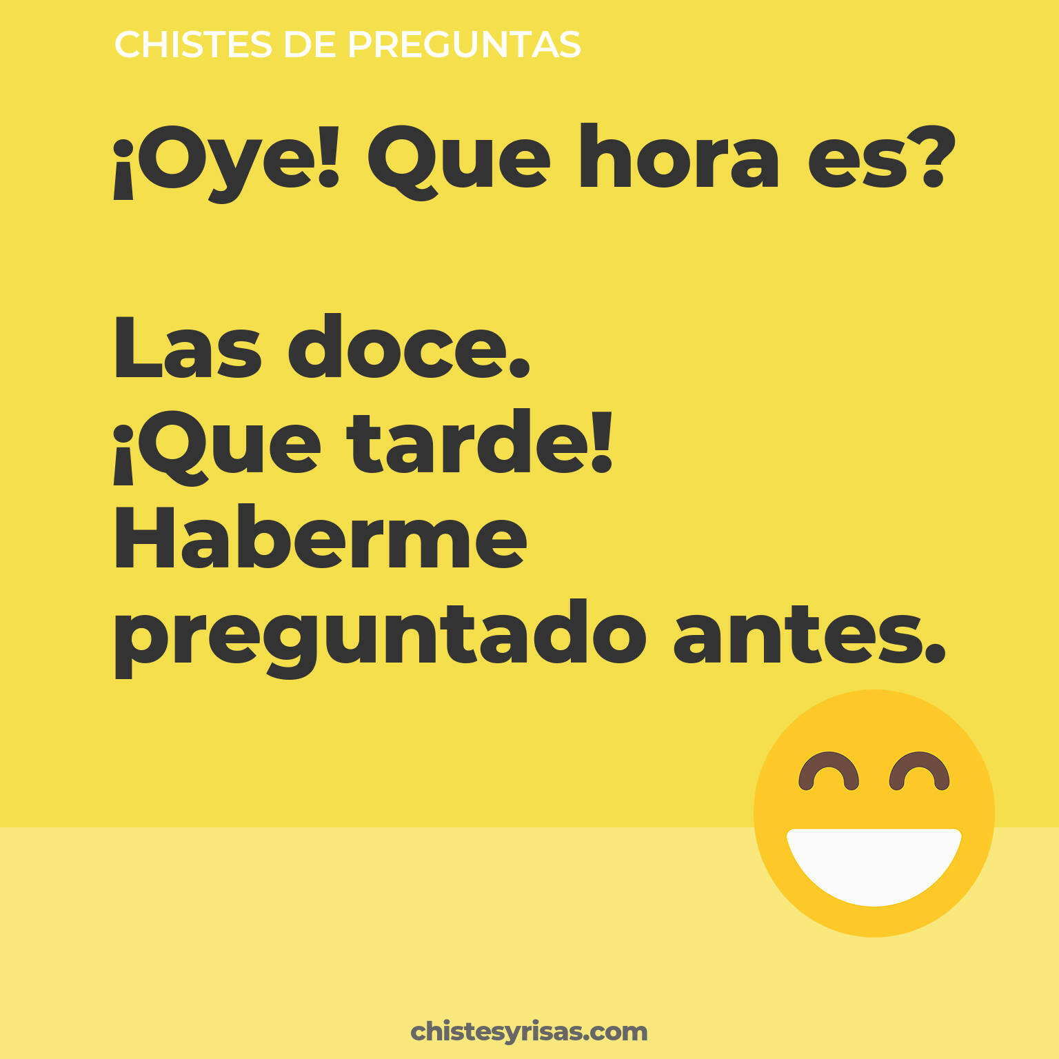 chistes de Preguntas cortos