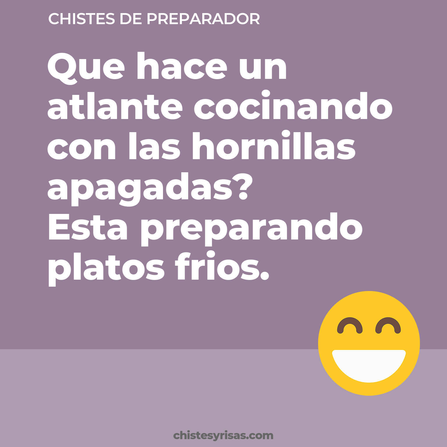 chistes de Preparador más graciosos