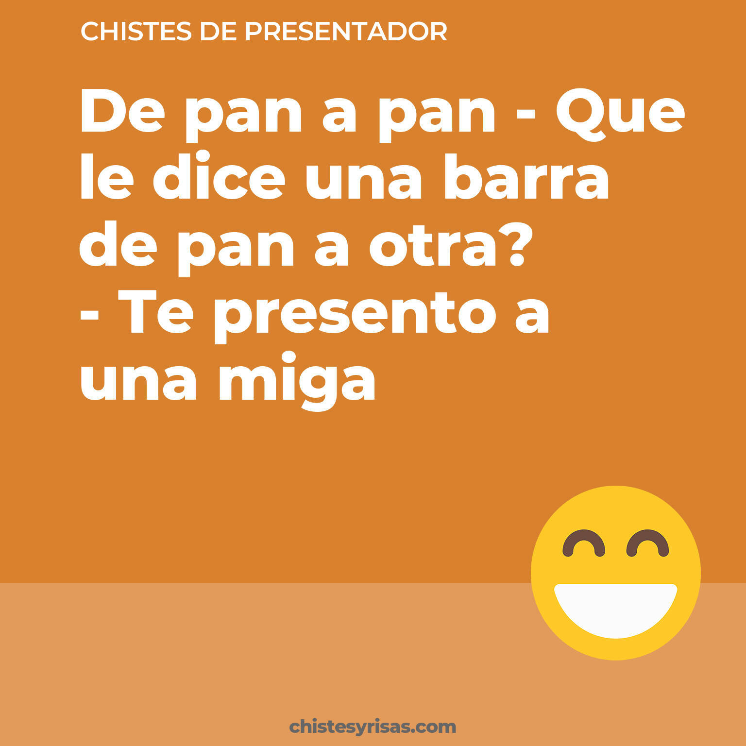 chistes de Presentador buenos