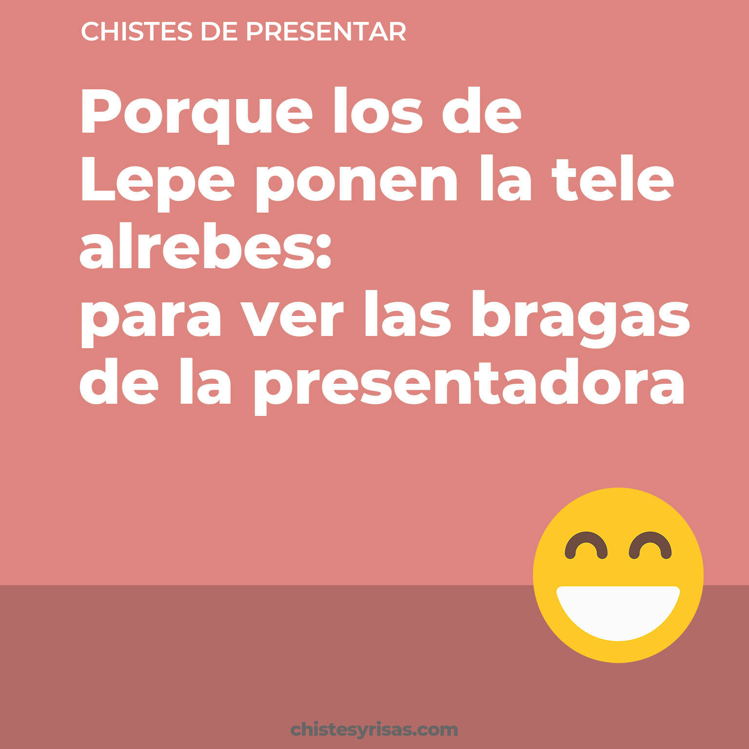 chistes de Presentar cortos