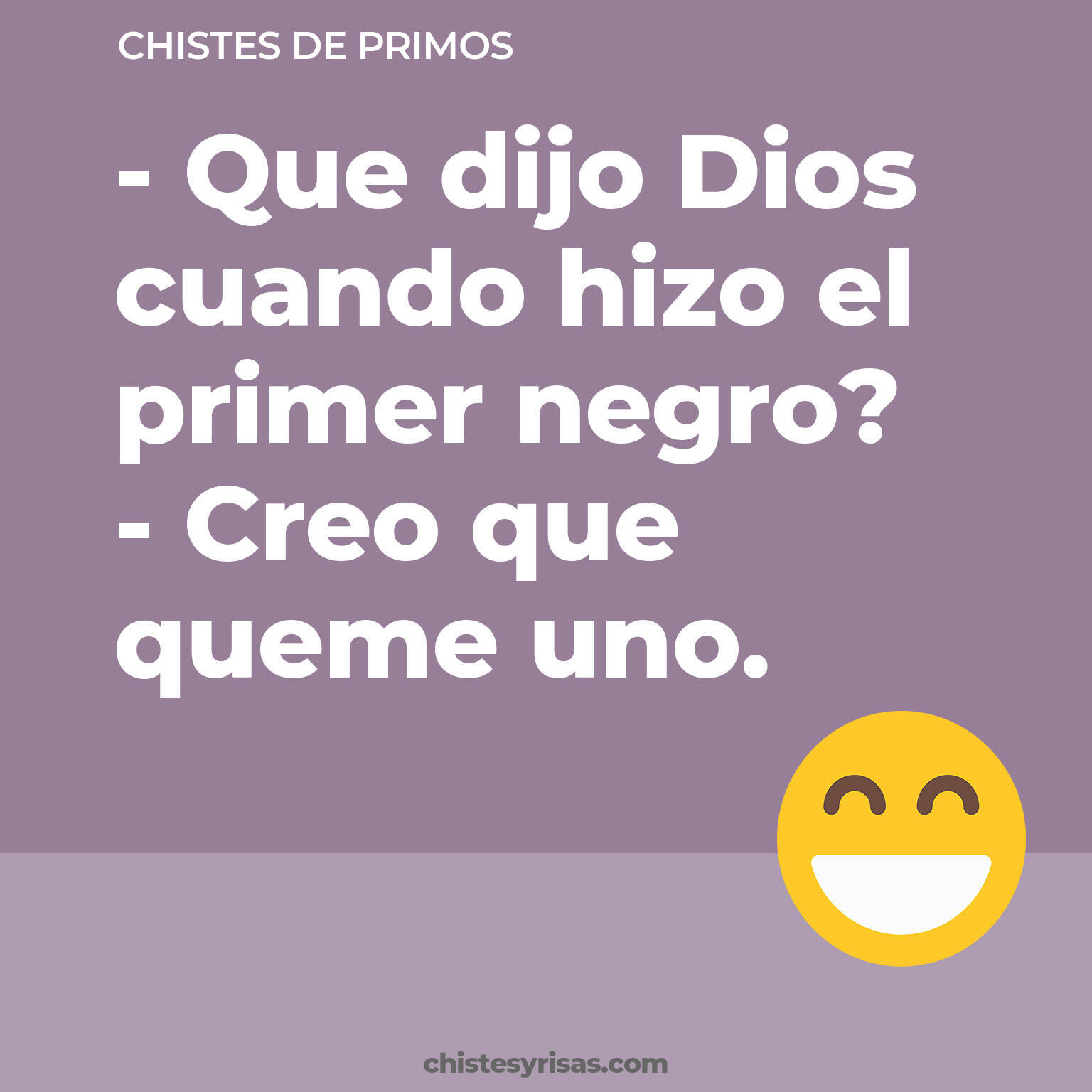 chistes de Primos cortos