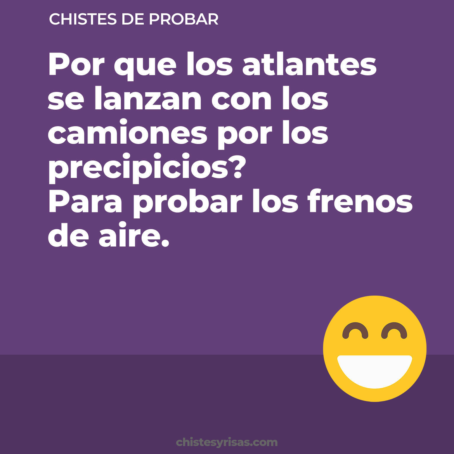 chistes de Probar más graciosos