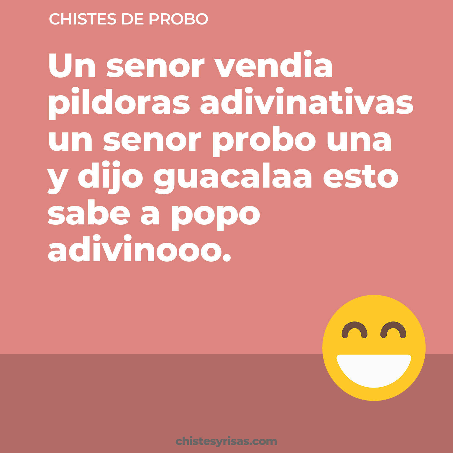 chistes de Probo buenos