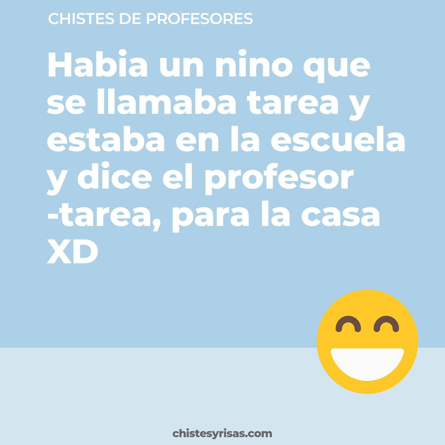 chistes de Profesores cortos