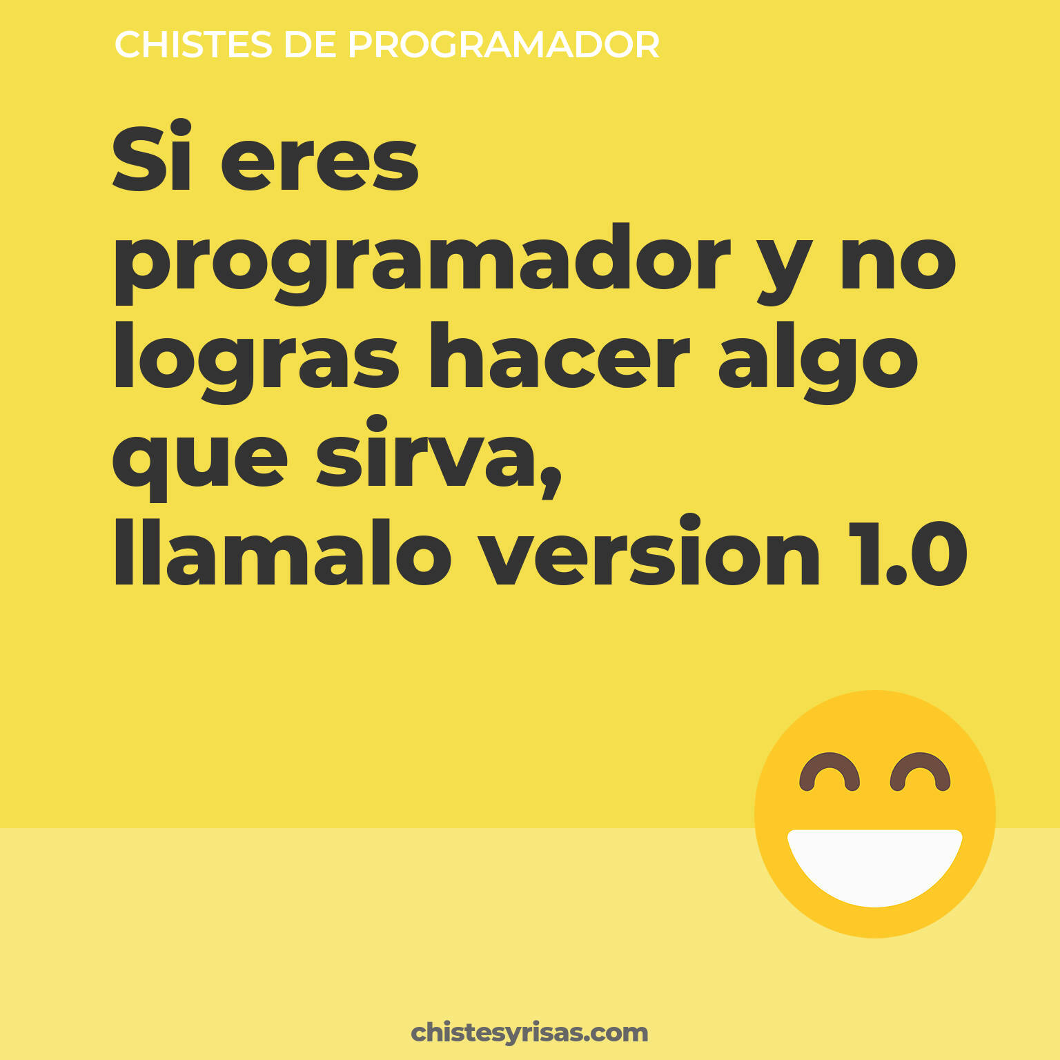 chistes de Programador más graciosos