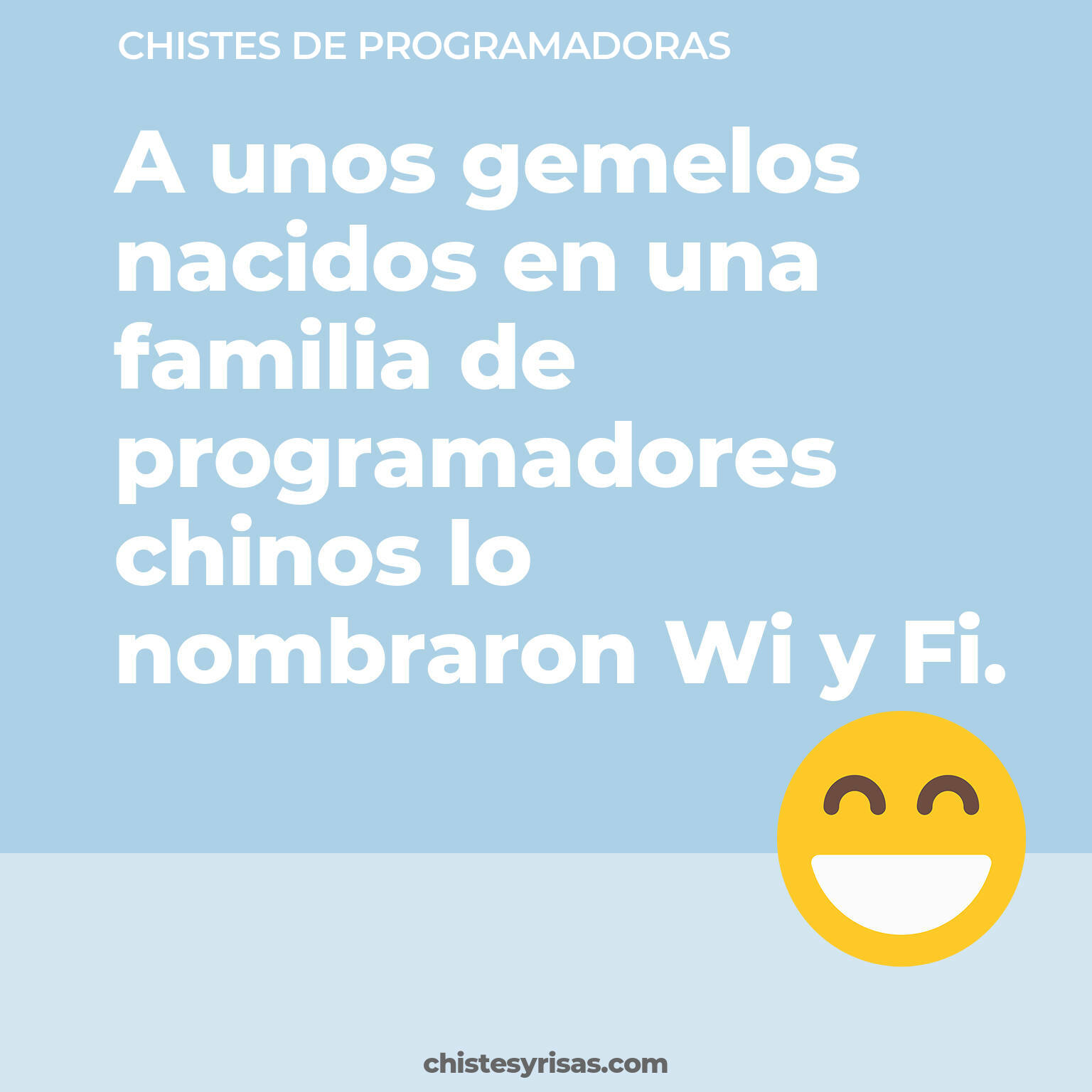 chistes de Programadoras buenos