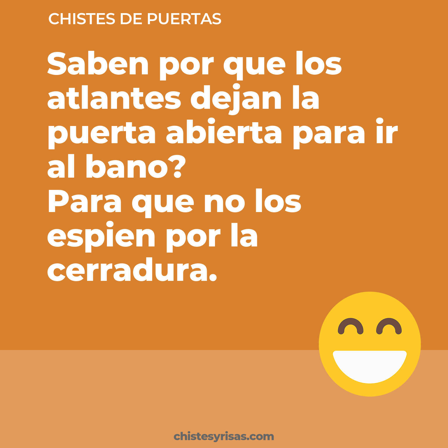 chistes de Puertas cortos